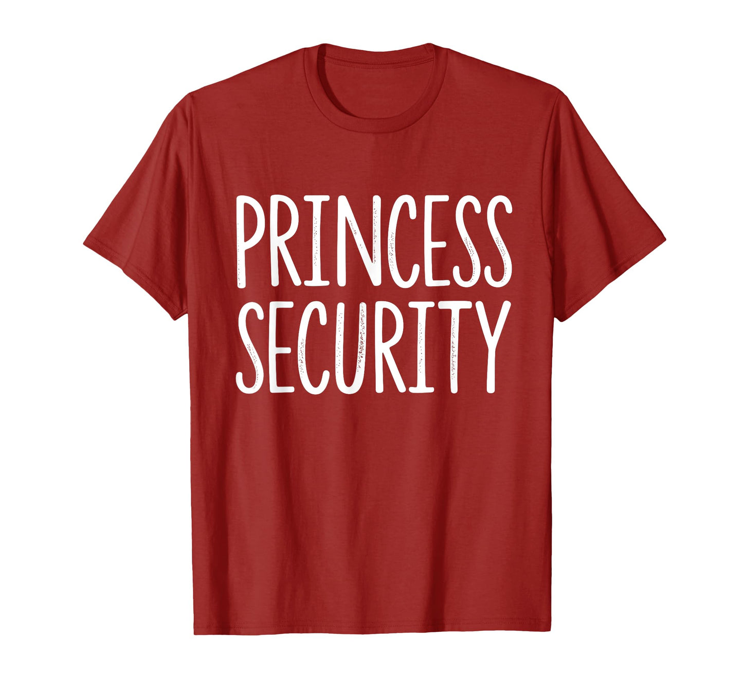Princess Security Halloween Costume Dad Men Matching Easy T-Shirt