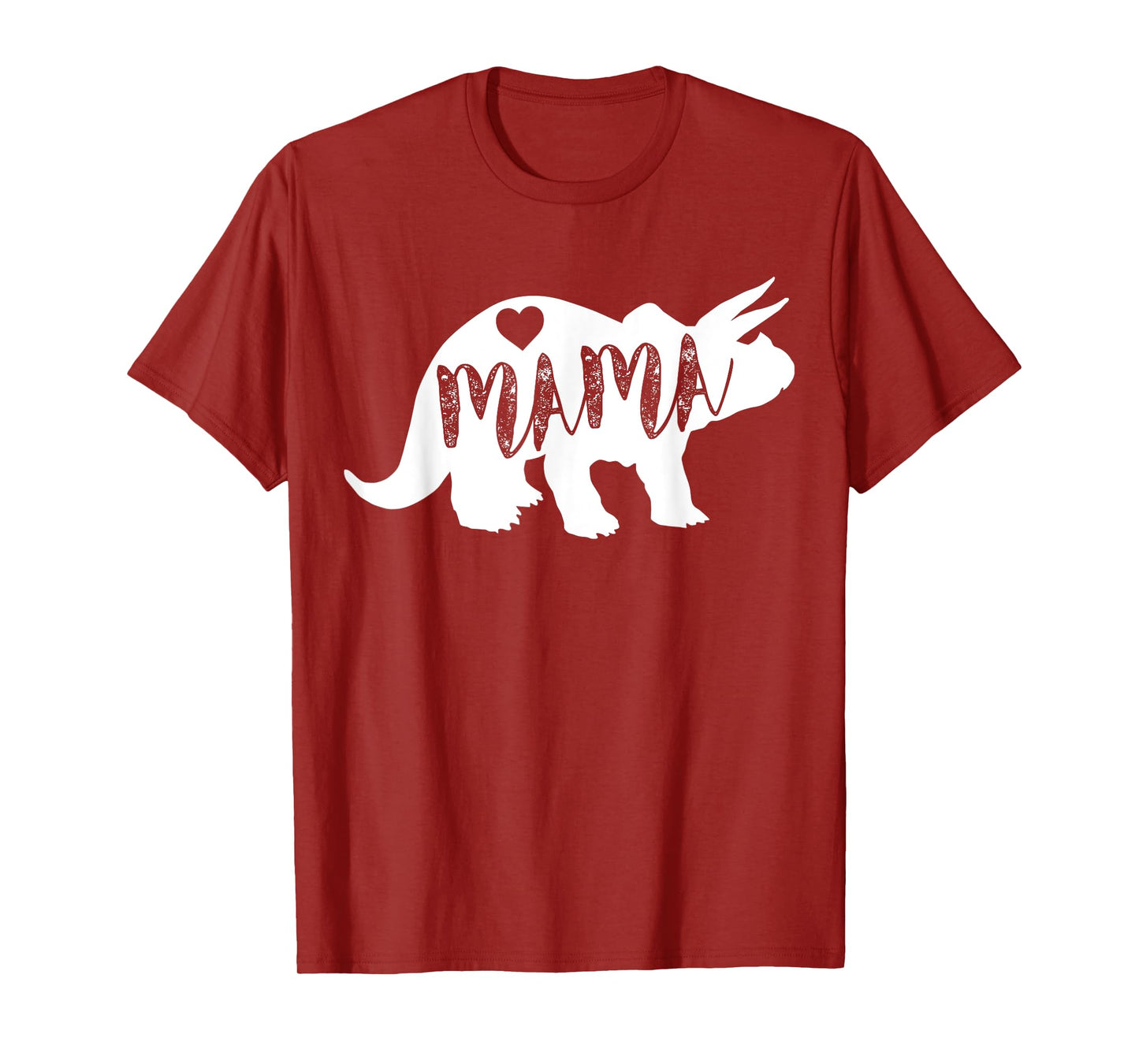 Mama Triceratops Dinosaur T-Shirt Funny Gift For Mother Day T-Shirt