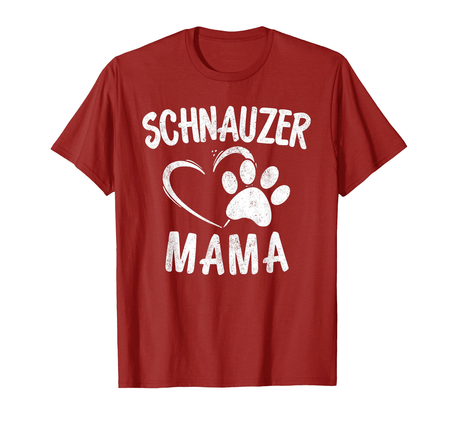Schnauzer Mama Gift Dog Lover Apparel Schnauzers Mom T-Shirt