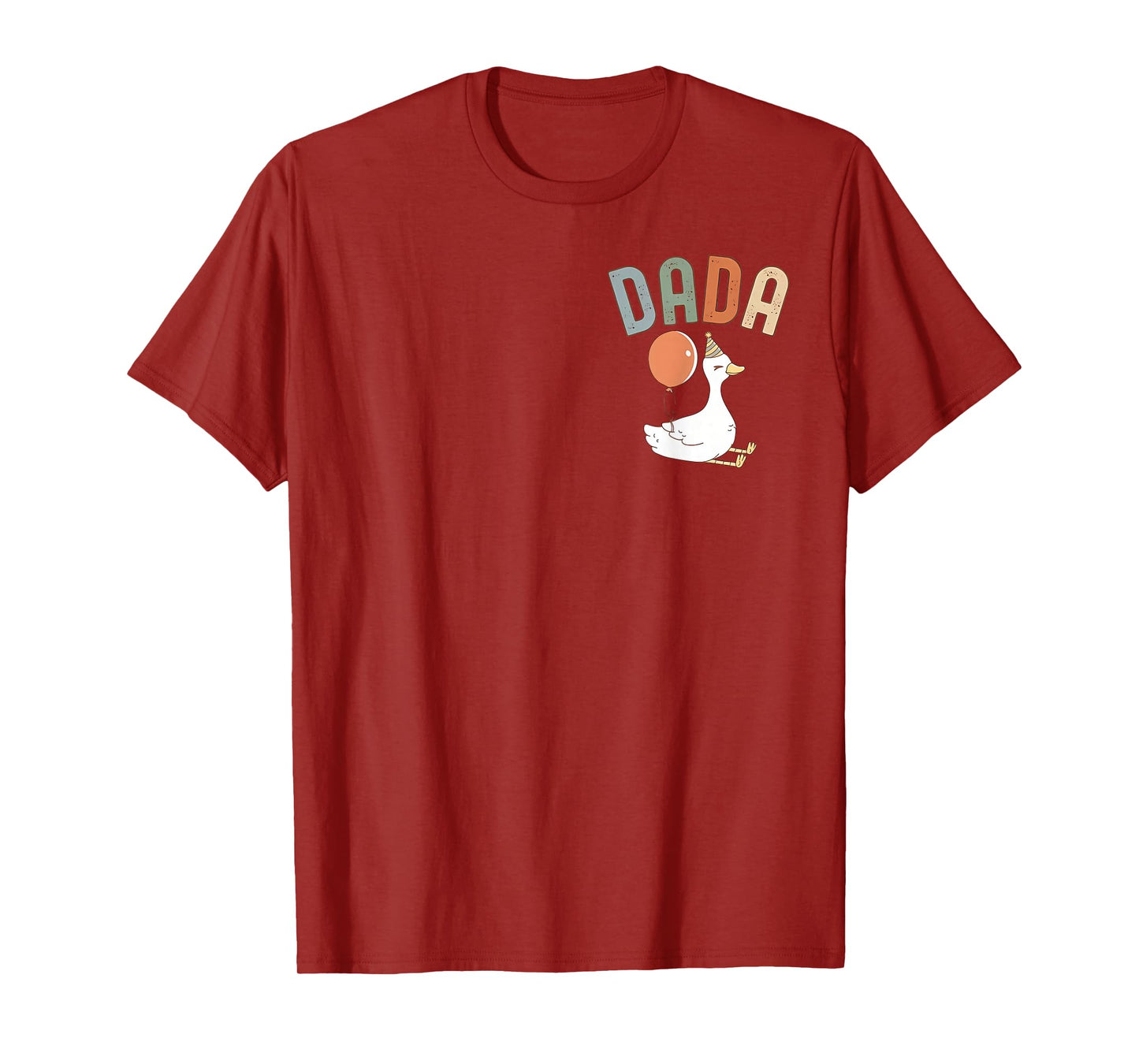 Silly Dada Silly Goose Dad Birthday Family Matching Party T-Shirt