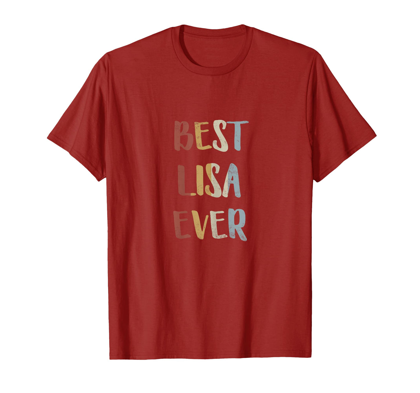 Best Lisa Ever Retro Vintage First Name Gift T-Shirt