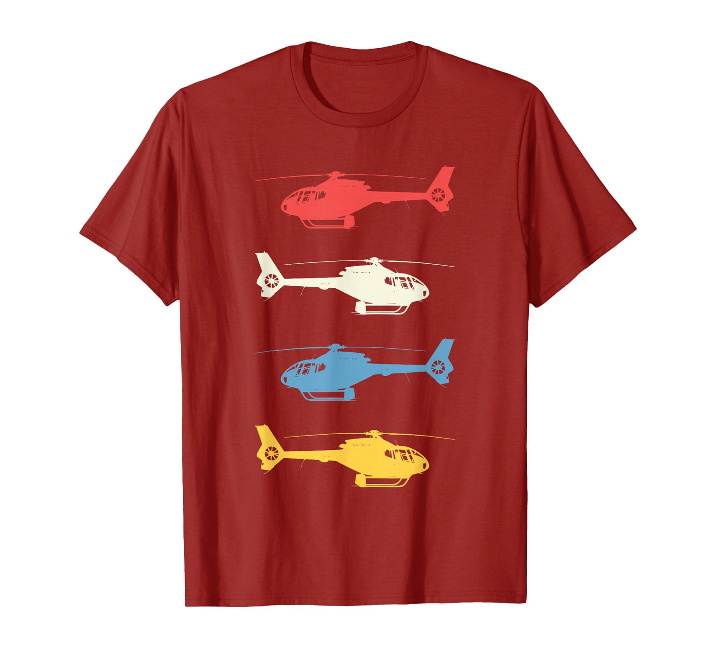 Helicopter Pilot Vintage Aviation Flying Helicopters Pilots T-Shirt