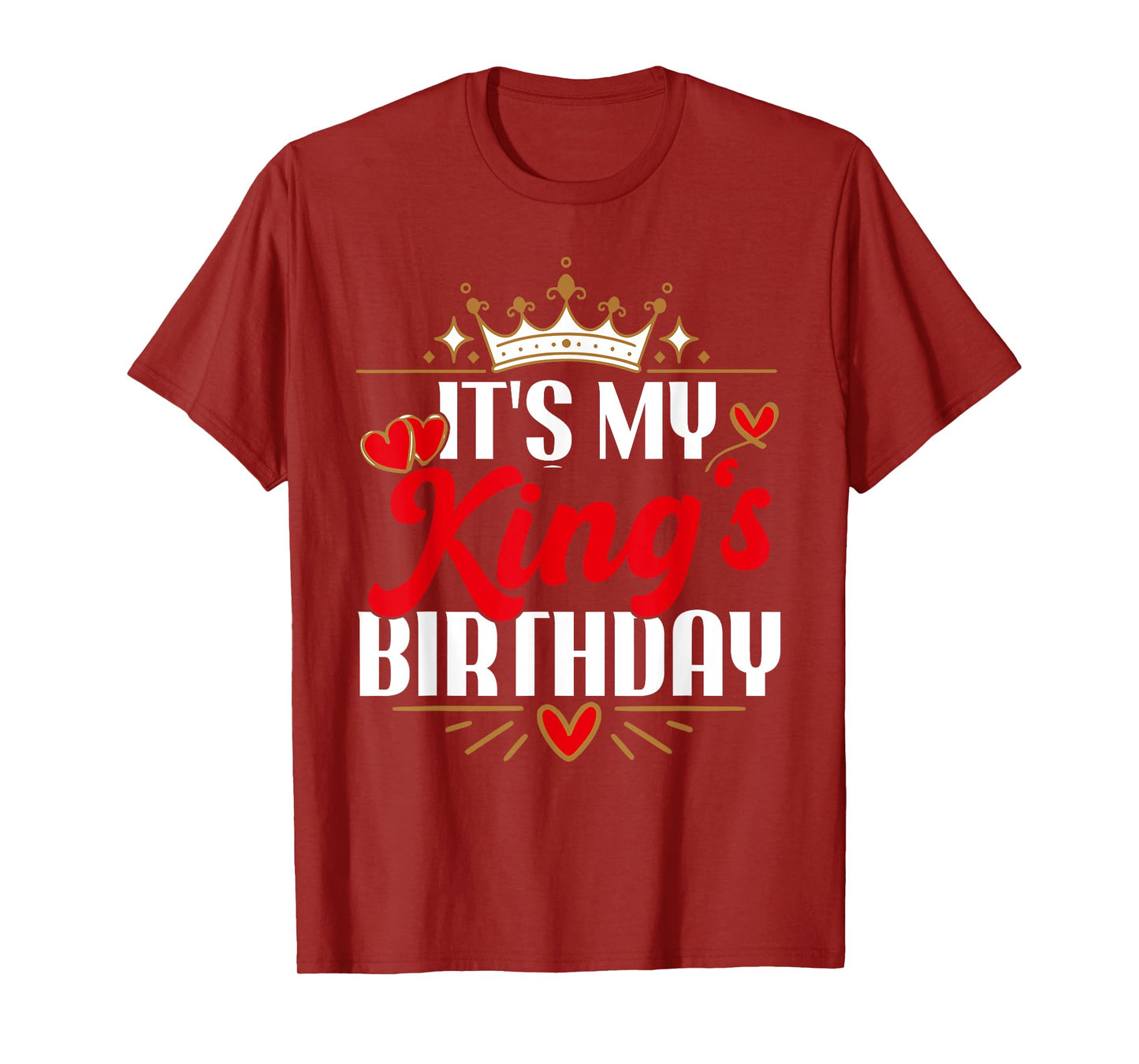 It's My King's Birthday Patel for Wife Girls T-Shirt