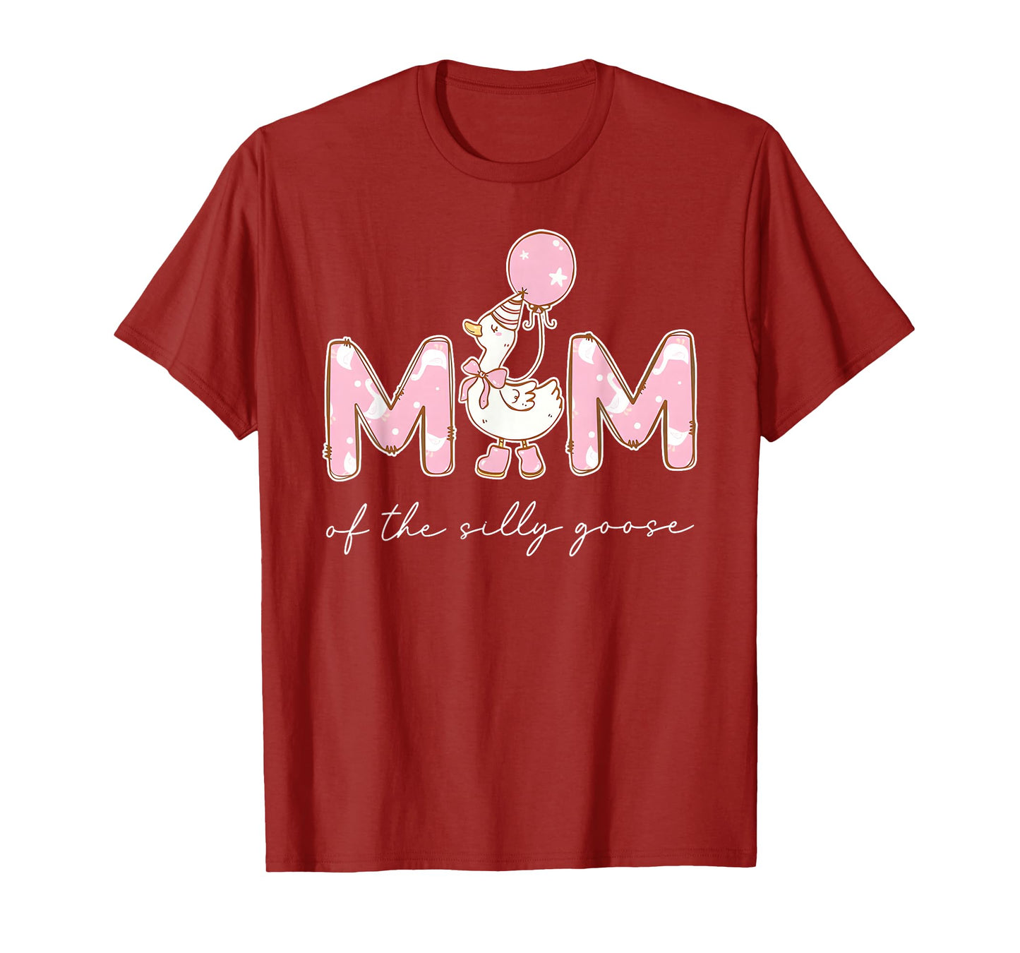 Mom of The Silly Goose Silly Goose Birthday Matching Family T-Shirt