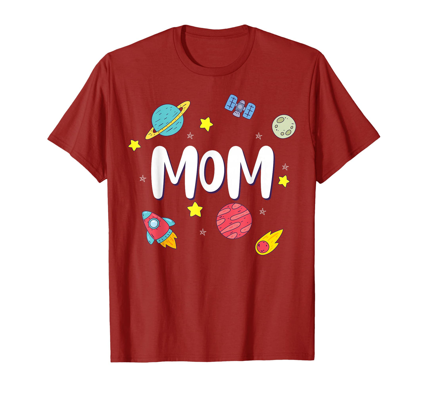 Mom Outer Space Galaxy Birthday T-Shirt