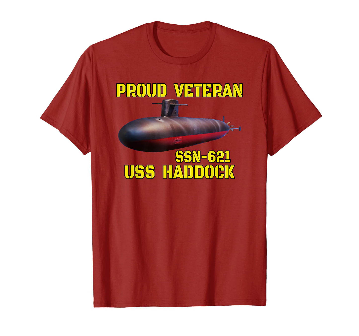 USS Haddock SSN-621 Submarine Veterans Day Father Grandpa T-Shirt