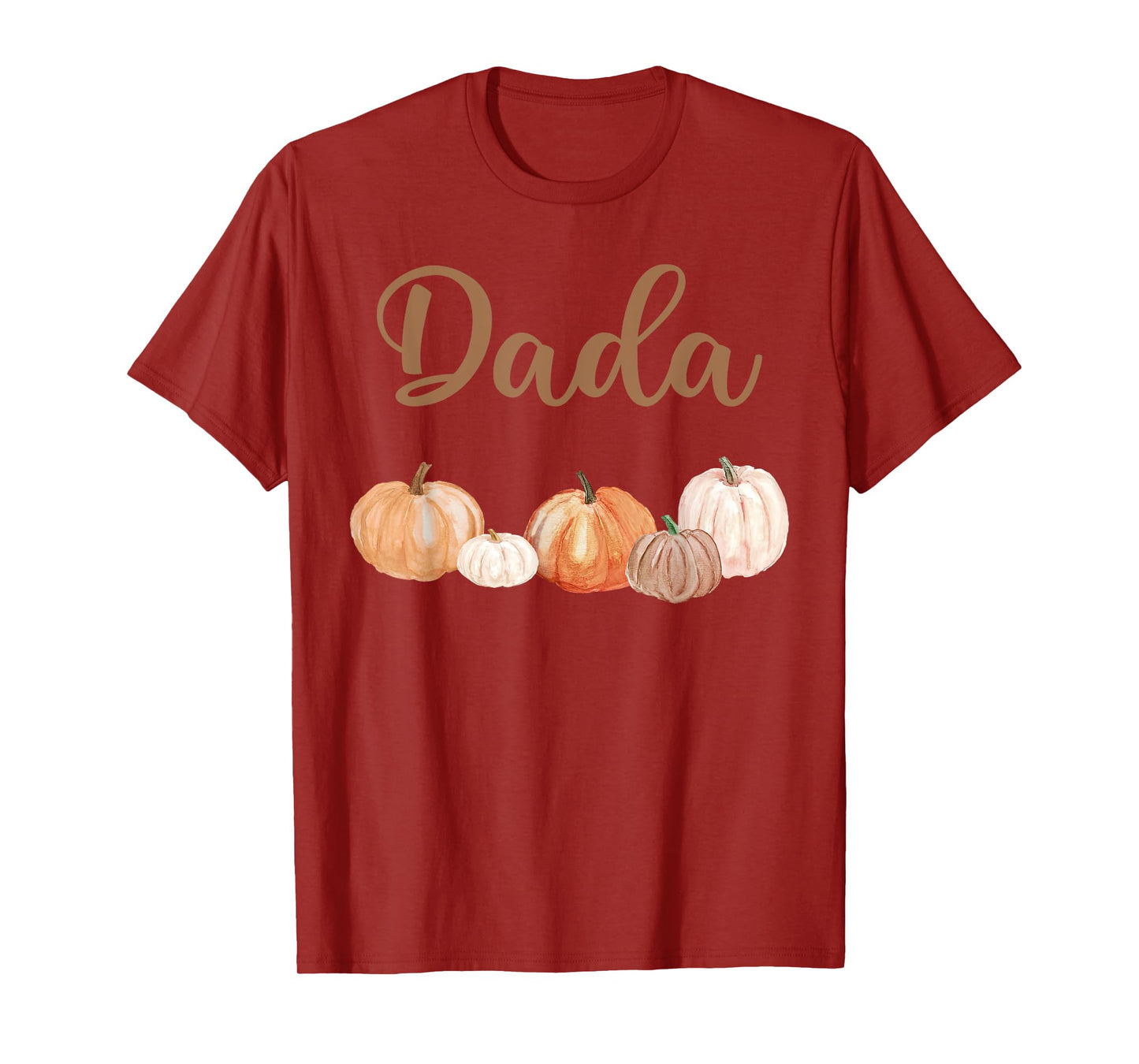 Dada of Little Pumpkin First Birthday Autumn Pumpkin T-Shirt