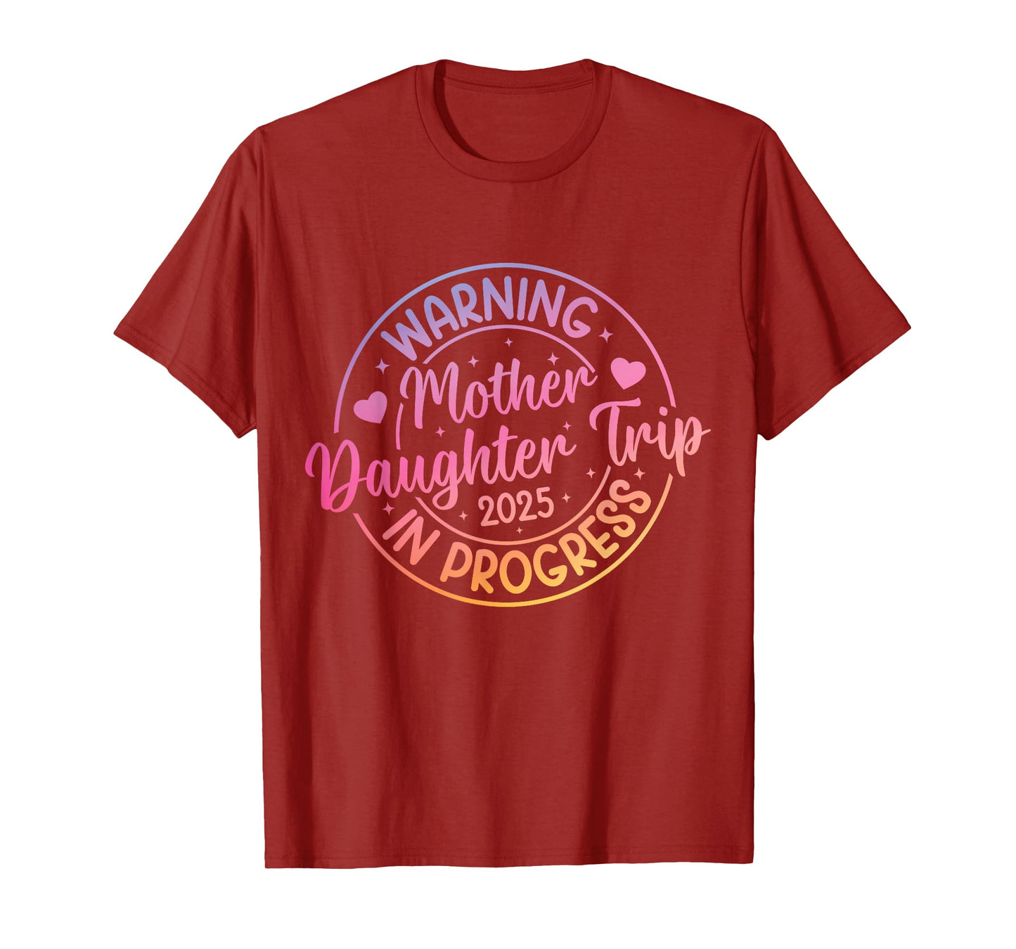 Mother Daughter Trip 2025 Summer Vacation Matching T-Shirt
