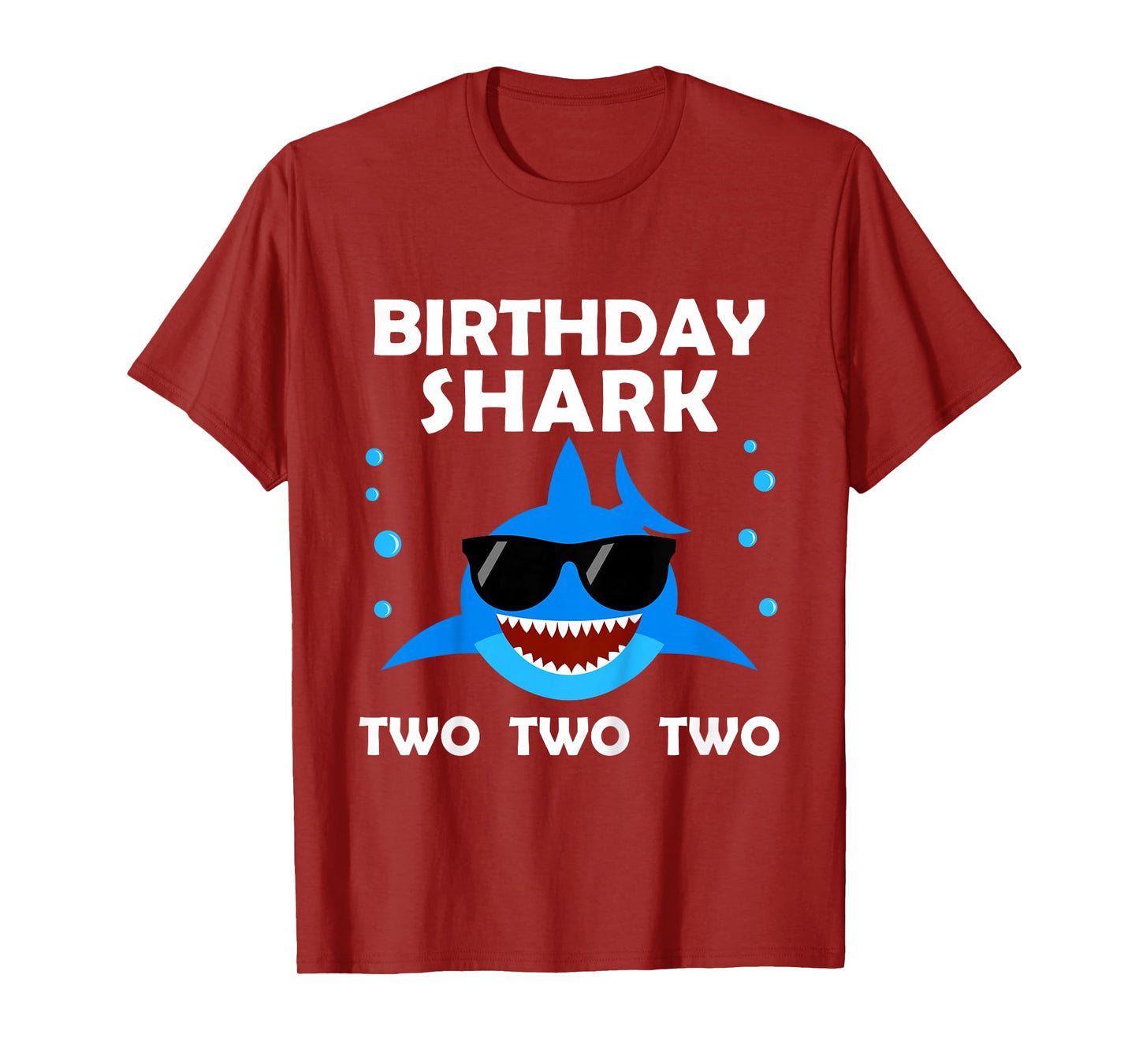 2nd Birthday Boy Shark Two Matching Party Gifts for Kids T-Shirt