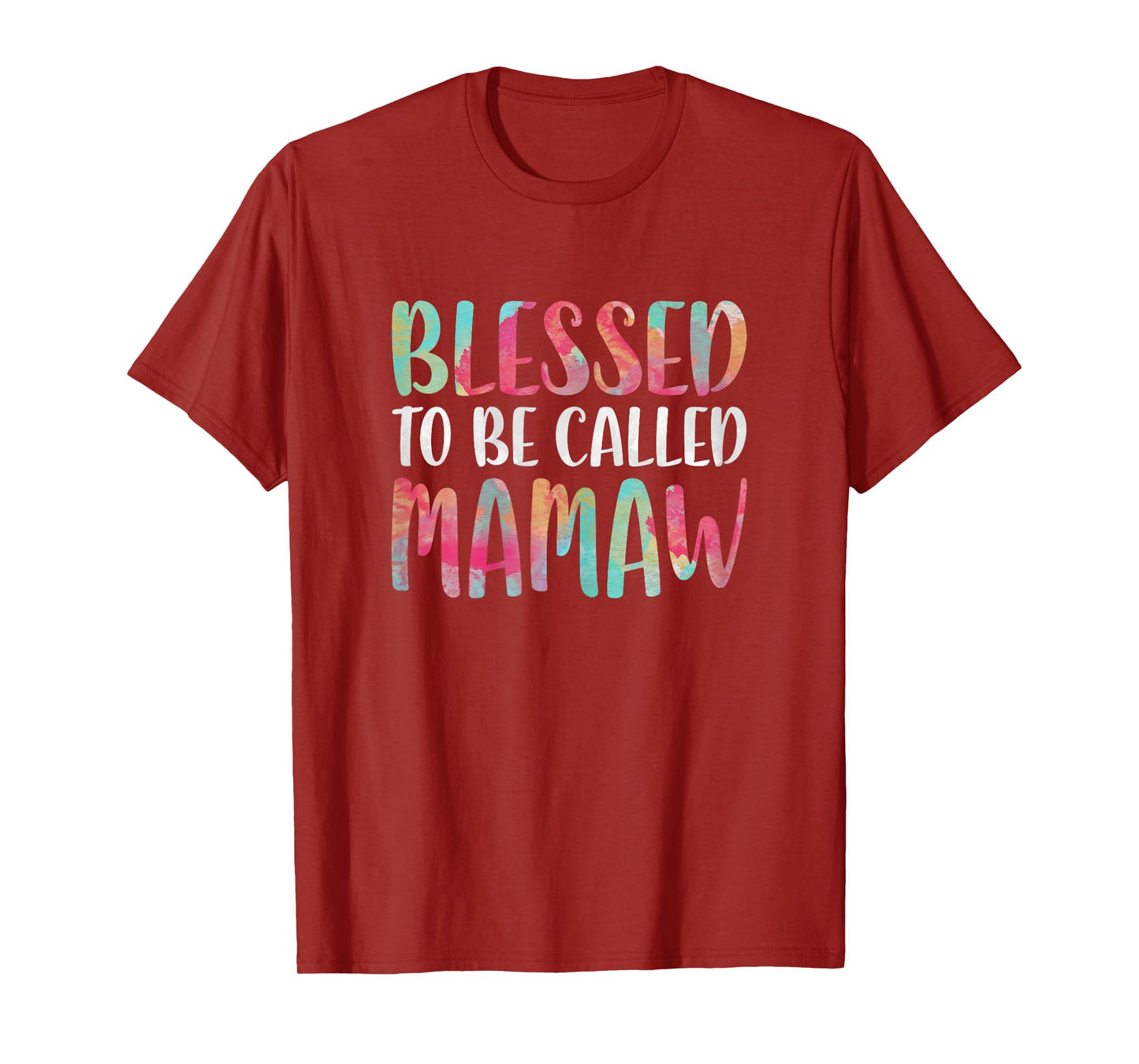 Blessed To Be Called Mamaw Shirt Women Mothers Day T-Shirt