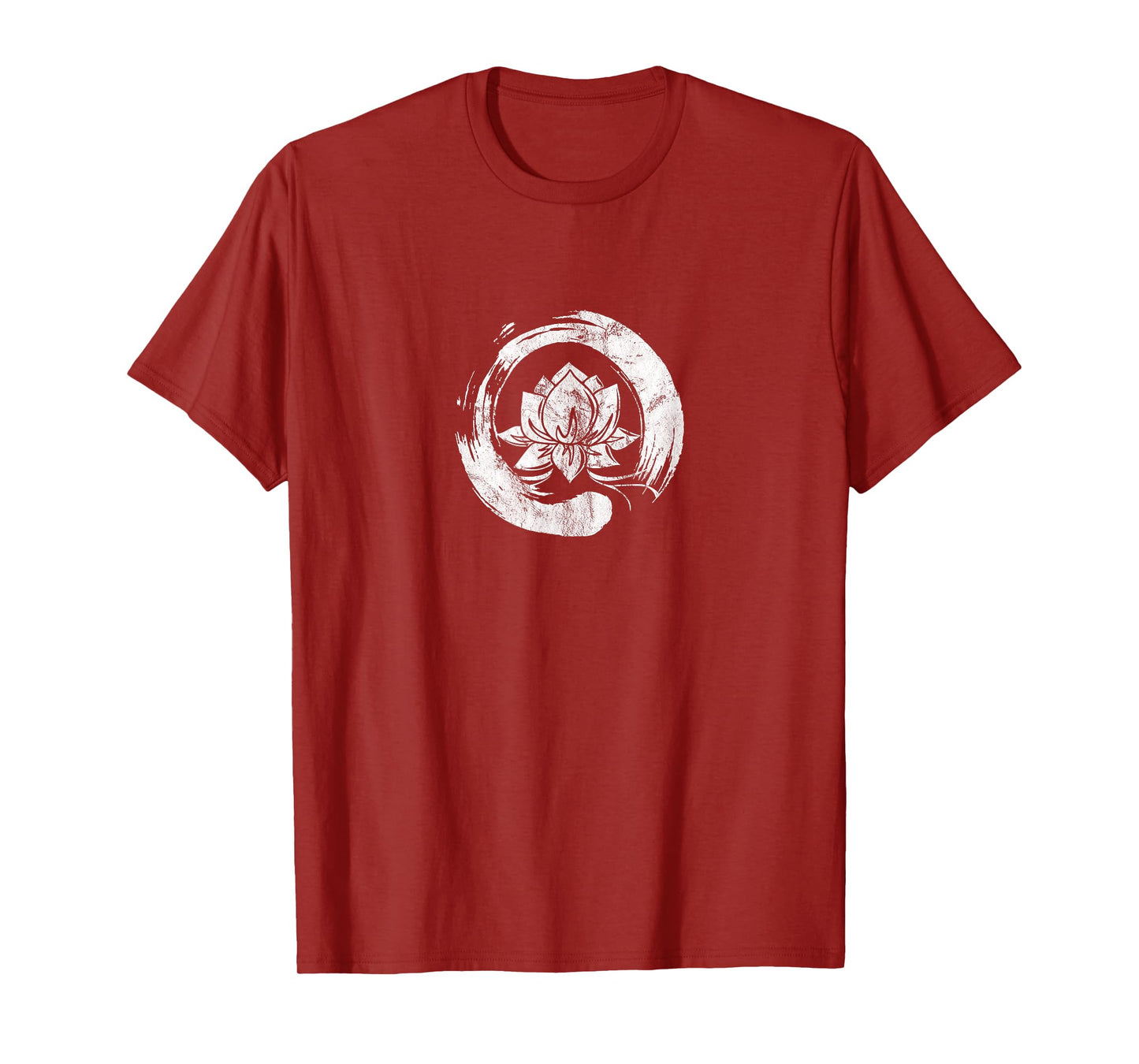 Enso Zen Circle of Enlightenment Lotus Vintage T-shirt T-Shirt