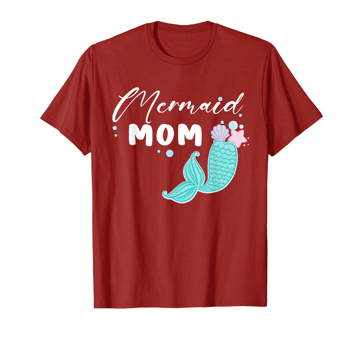 Funny Mom Mermaid Matching Family Party Mother's Day T-Shirt