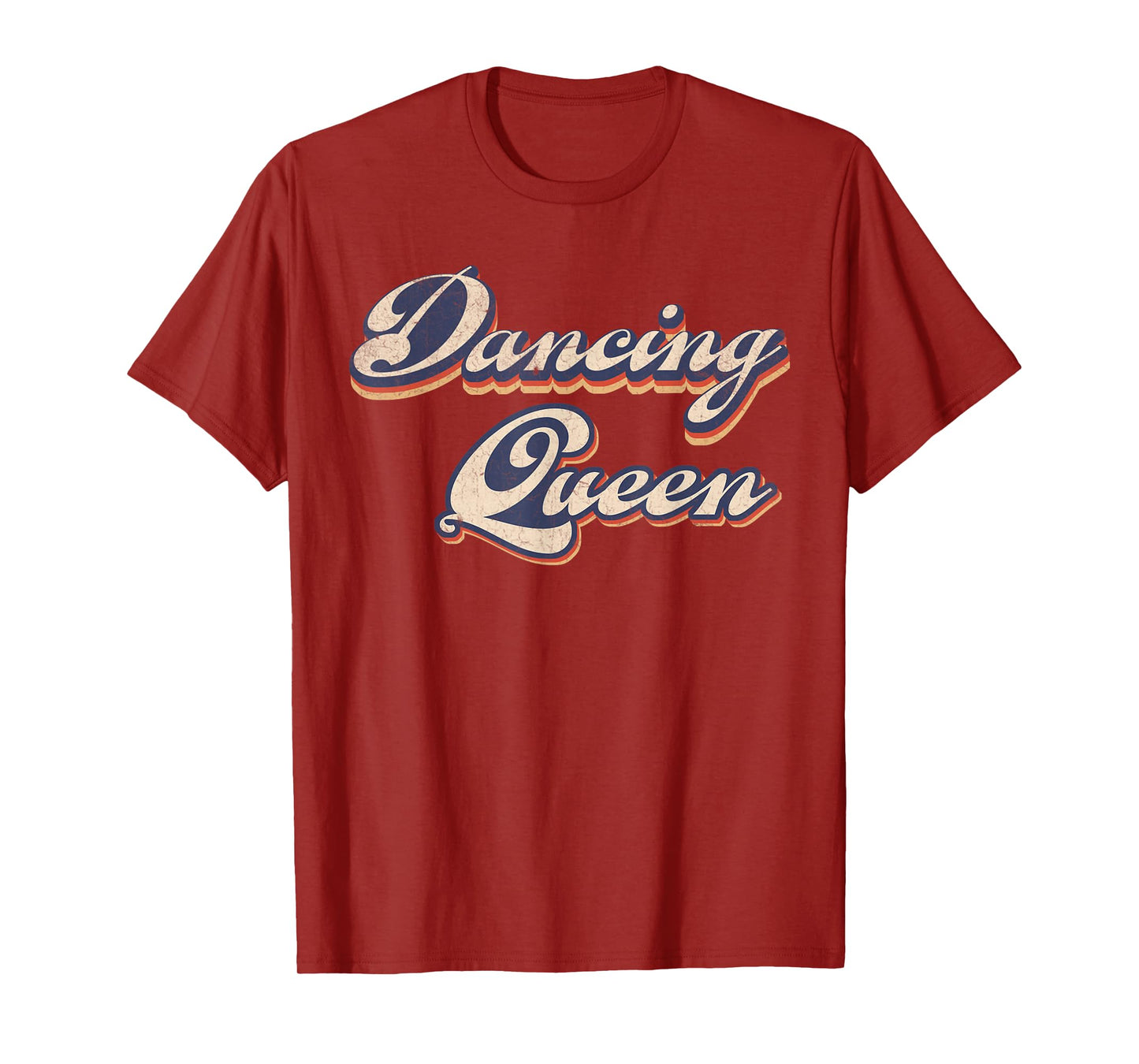 Dancing Queen Retro Dance Mom Vintage Dancing 70s T-Shirt
