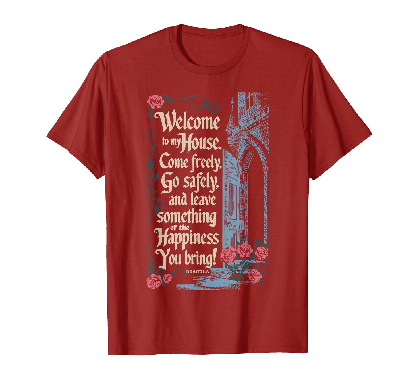Dracula Horror Bram Stoker Vampire T-Shirt
