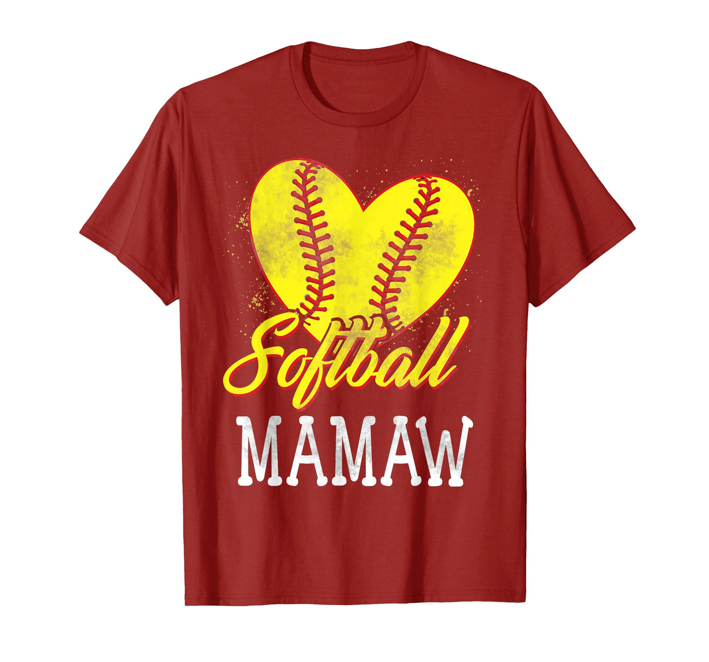 Softball Mamaw T-Shirt Softball Player T-Shirt