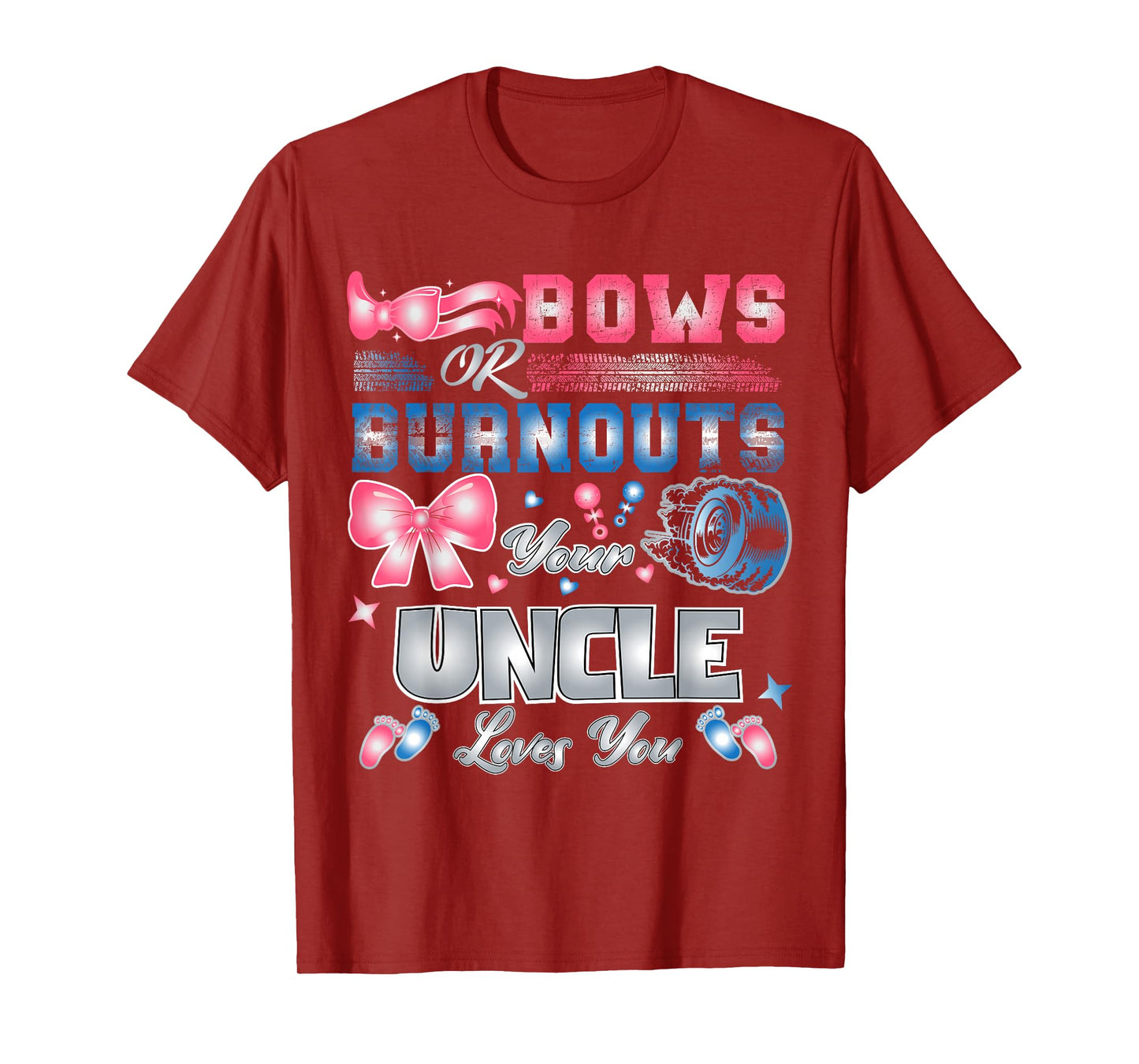 Keeper Of The Gender Bows Or Burnouts Your Uncle Loves You T-Shirt