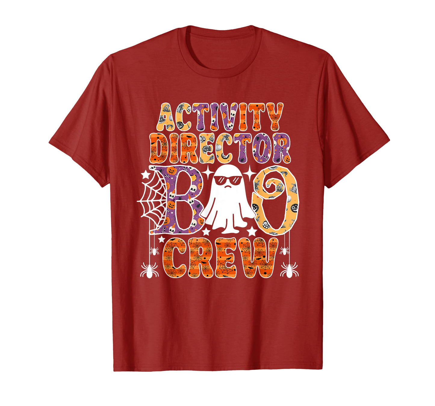 Activity Director Boo Crew Funny Halloween Costume T-Shirt