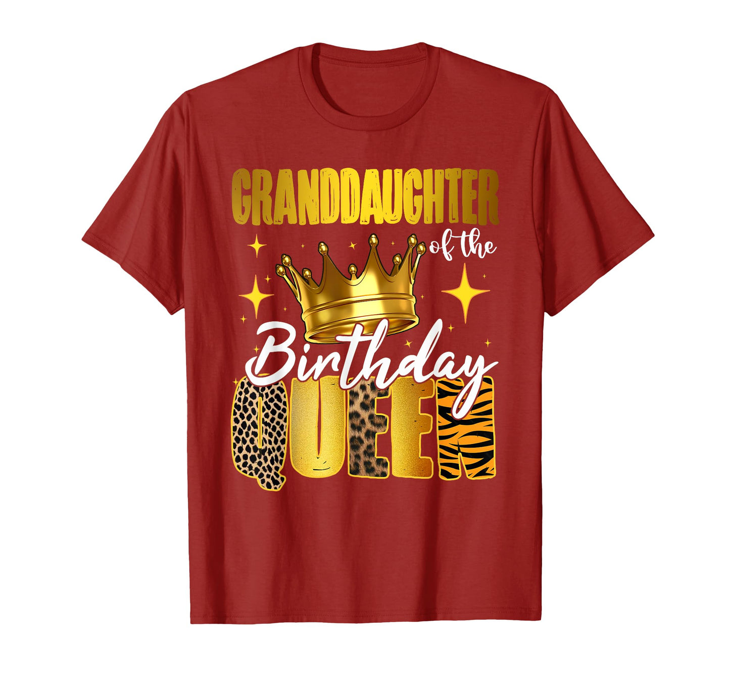 Granddaughter Of The Birthday Queen Women Bday Party Gift T-Shirt