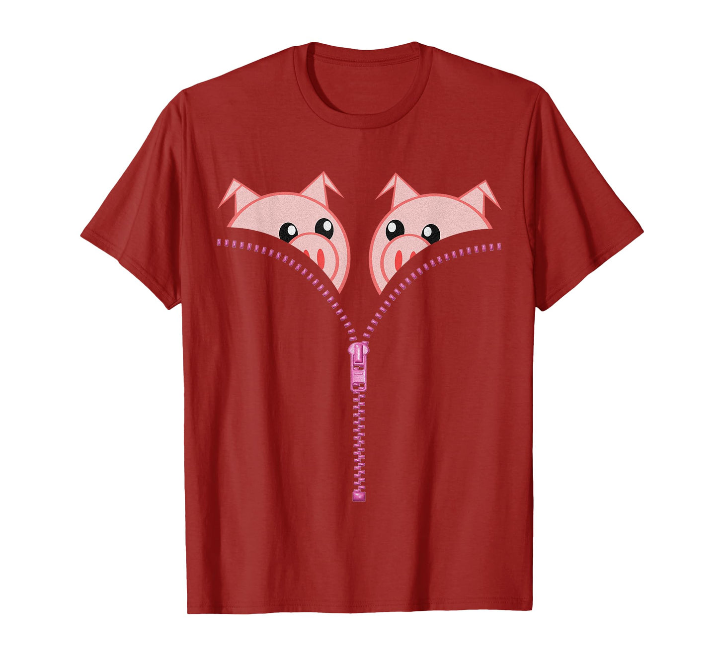 Pigs Boobs T-Shirt Funny Womens Christmas Tee Gift 2019 Pig