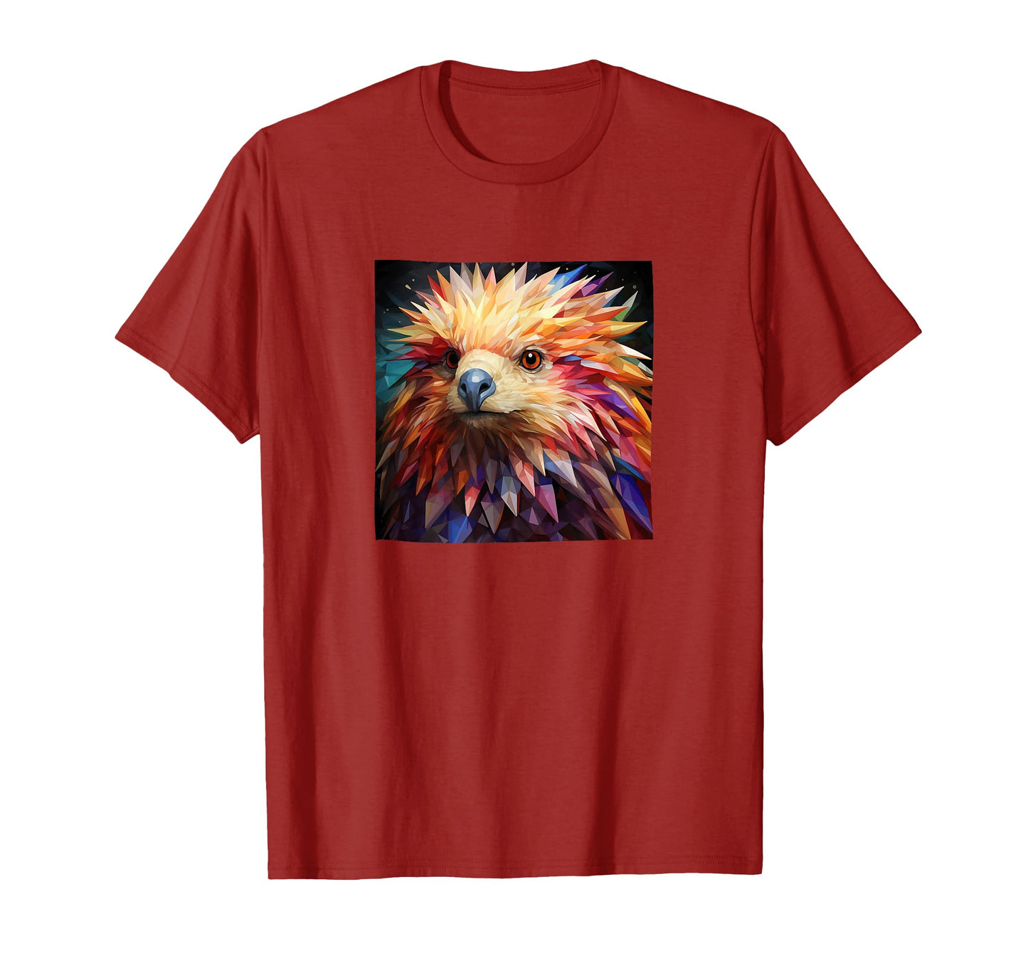 Porcupine Colorful Graphic T-Shirt
