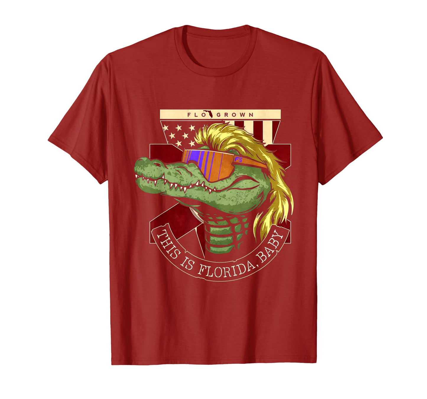 This Is Florida Baby Funny Crocodile T-Shirt