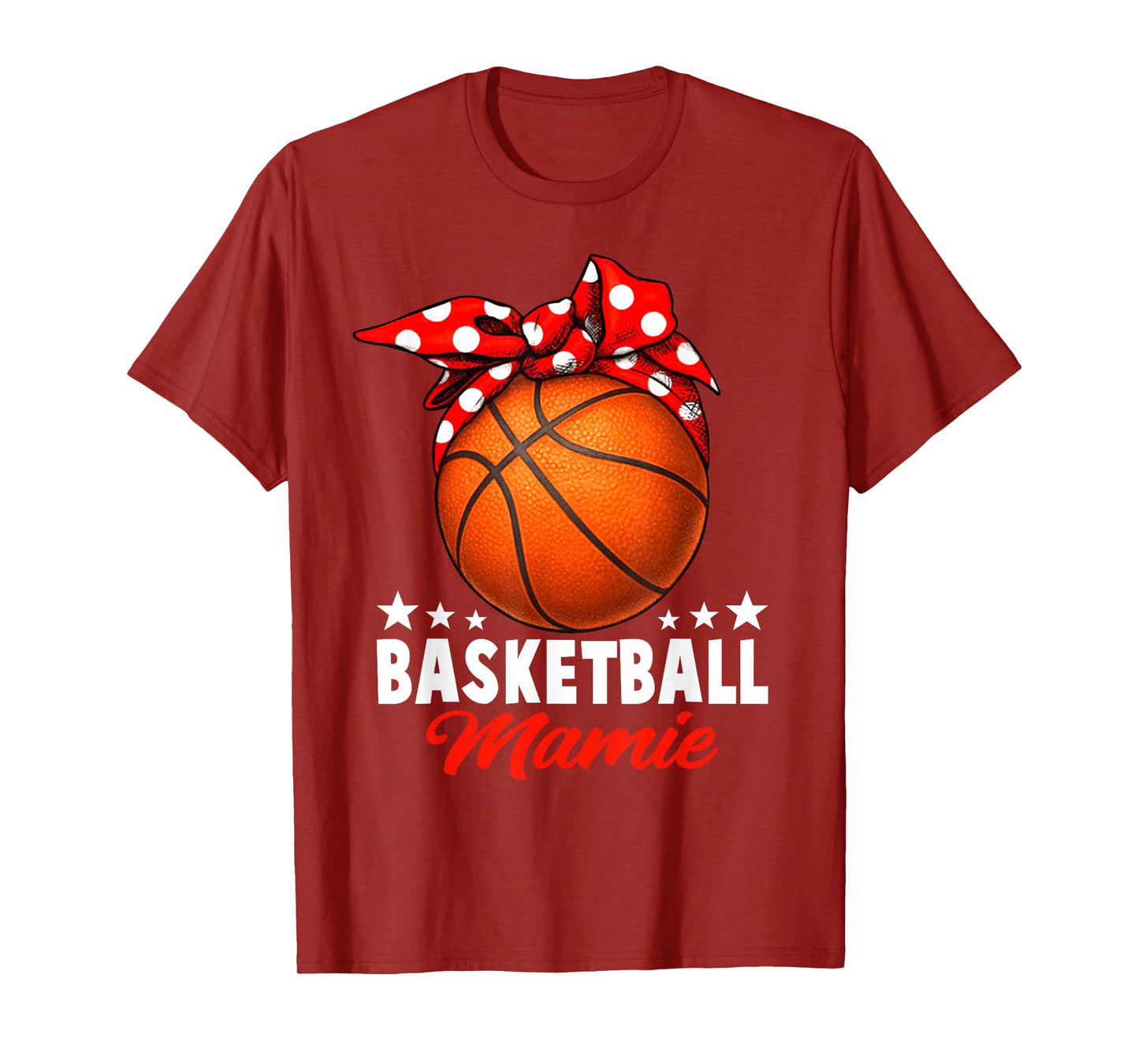 Basketball Mamie Women Mothers Day Funny Basketball T-Shirt