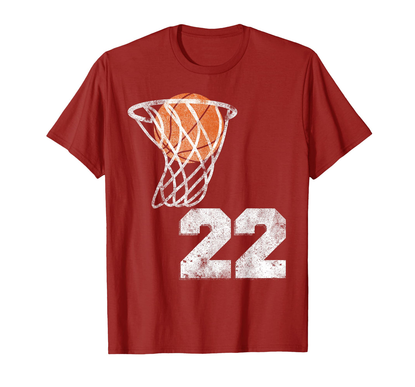 Vintage Basketball Jersey Number 22 Player Number T-Shirt