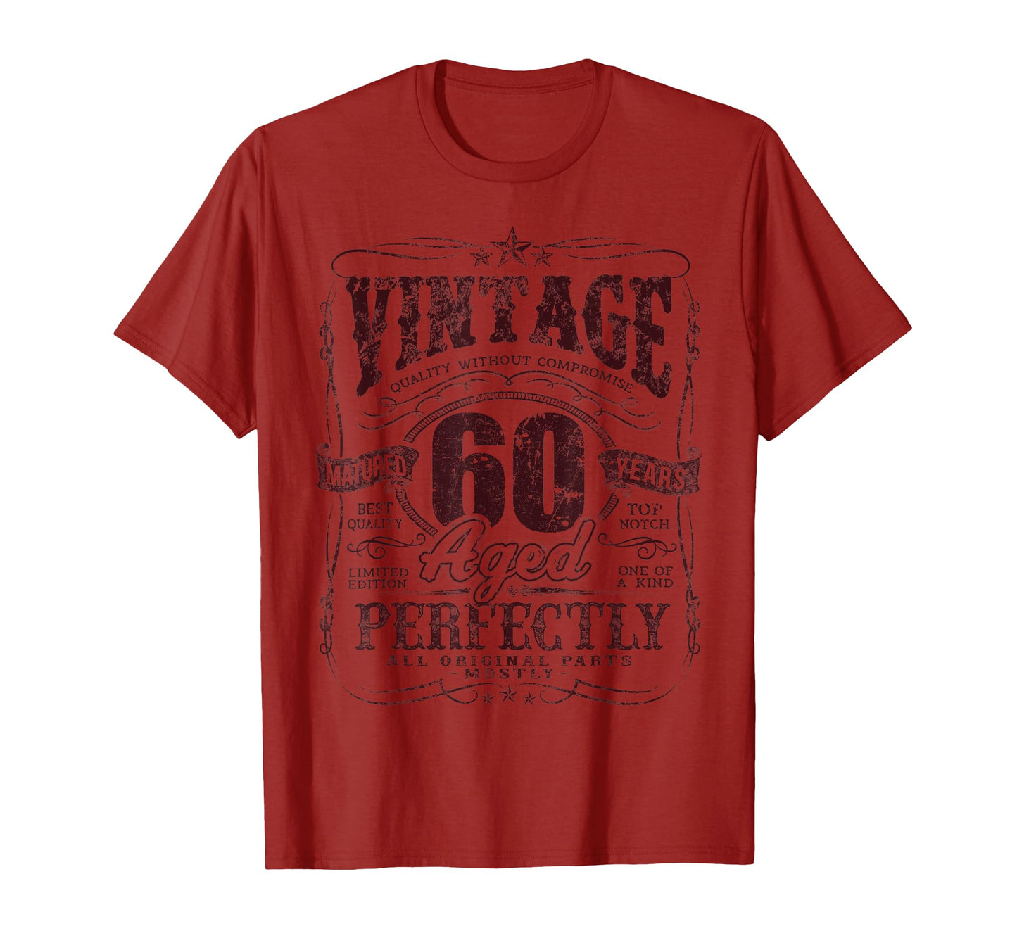 60 Years Old Vintage 1962 Limited Edition 60th Birthday T-Shirt