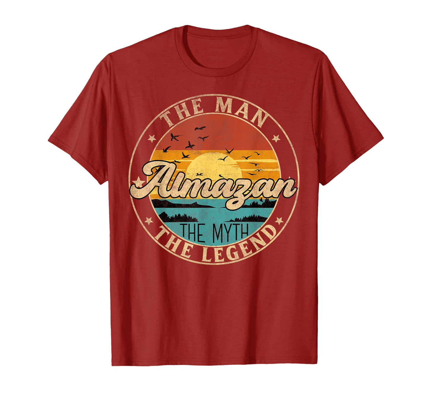 ALMAZAN The Man The Myth The Legend First Name T-Shirt