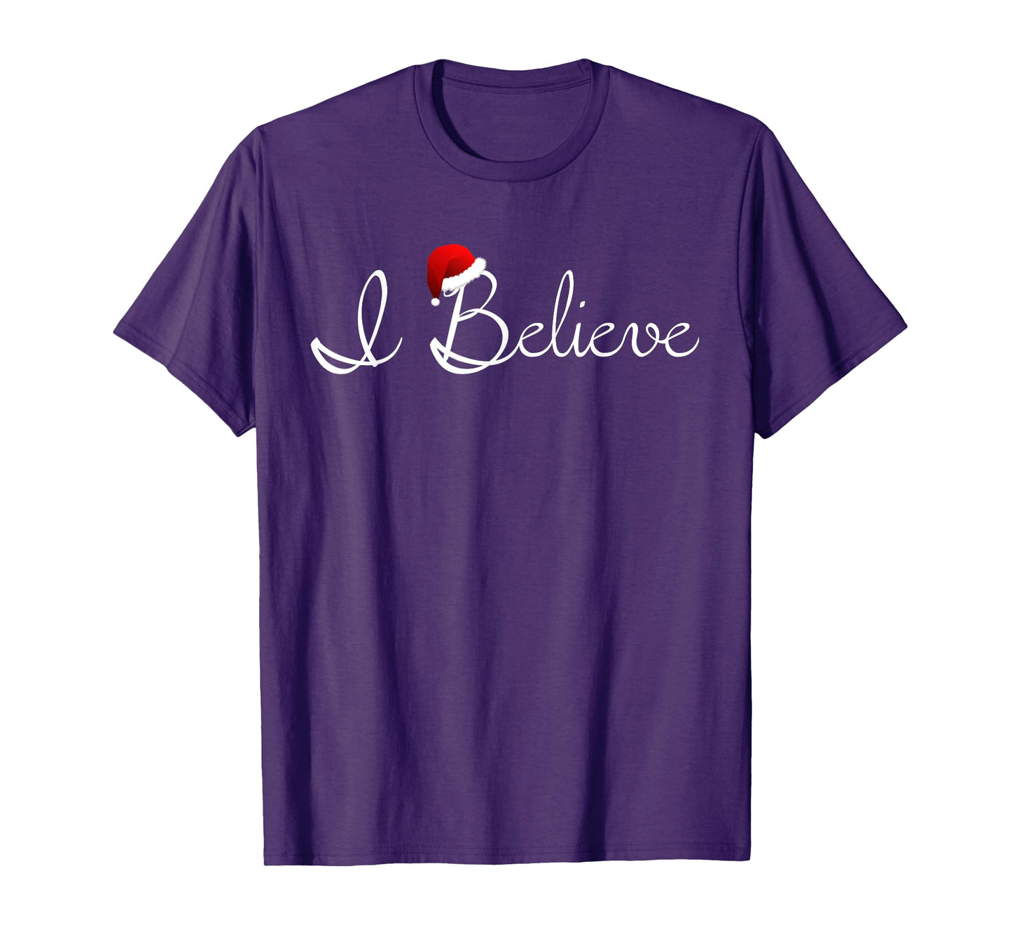 I Believe Christmas Shirt - Santa Magic Christmas T-Shirt T-Shirt