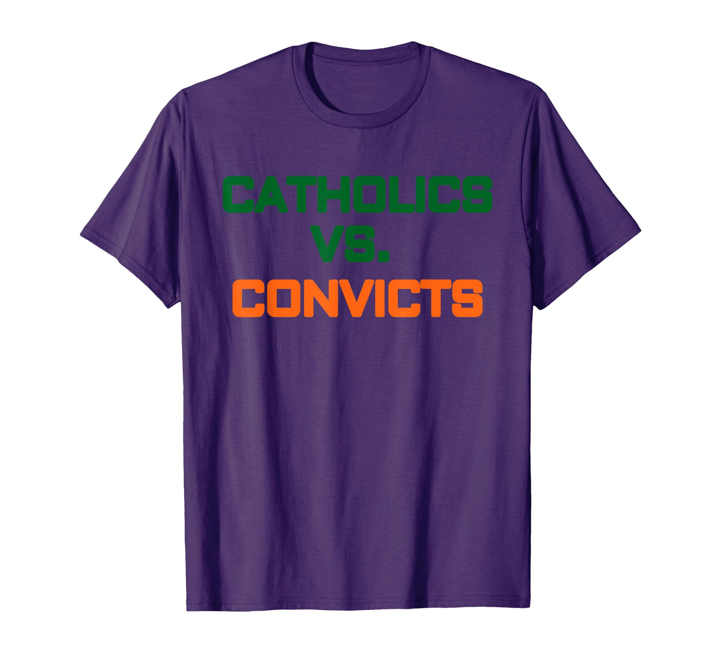 Catholics vs Convicts 1988 Shirt Vintage Football Fan Gift T-Shirt