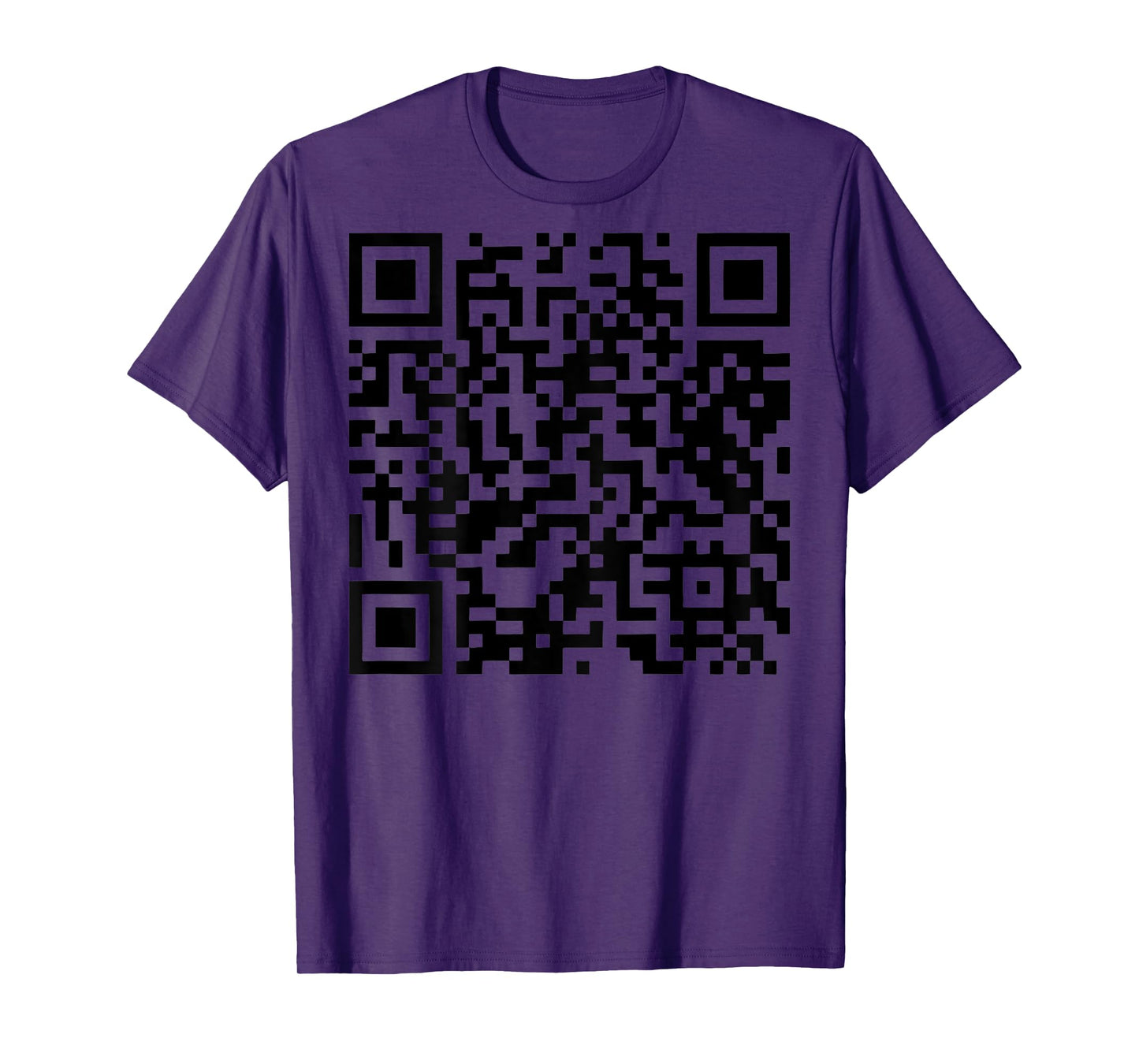 (On Back) Funny QR Don't Be A Little Btch Code Saying Quote T-Shirt