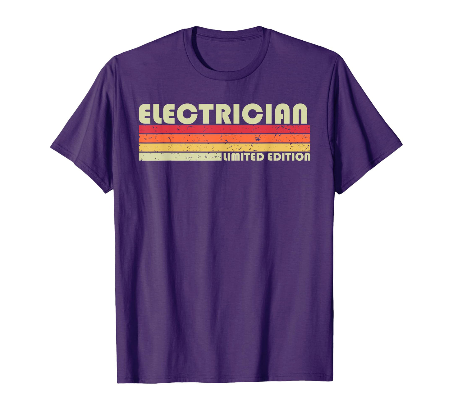 ELECTRICIAN Funny Job Title Profession Birthday Worker Idea T-Shirt