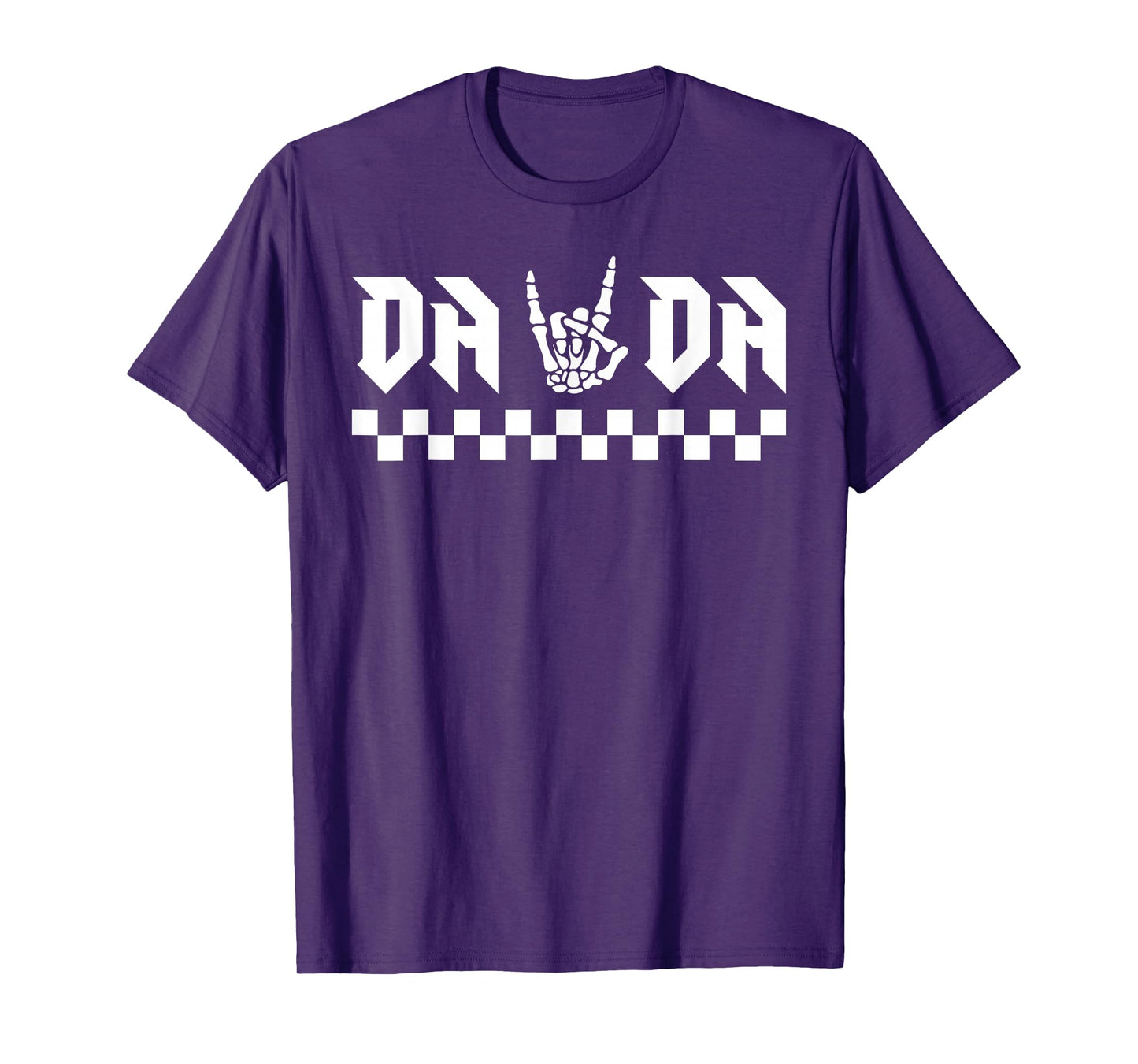 Dada Bad Two The Bone Family Matching Birthday Skeleton Dad T-Shirt