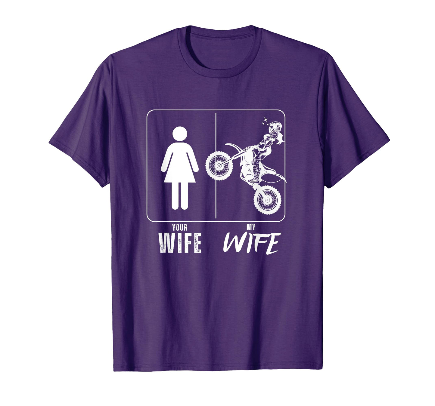 Your Wife My Wife Motorcycle Biker Wife T-Shirt