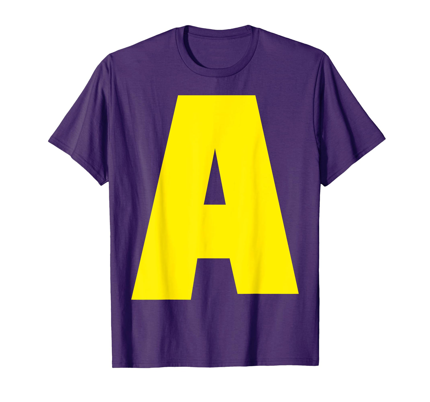 "A" Letter Chipmunk Group Matching Funny Halloween Letter A T-Shirt