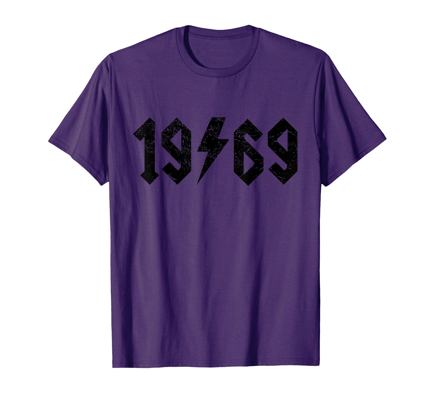 Vintage 1969 Rock Band 52nd Birthday 52 Years Old Born 69 T-Shirt