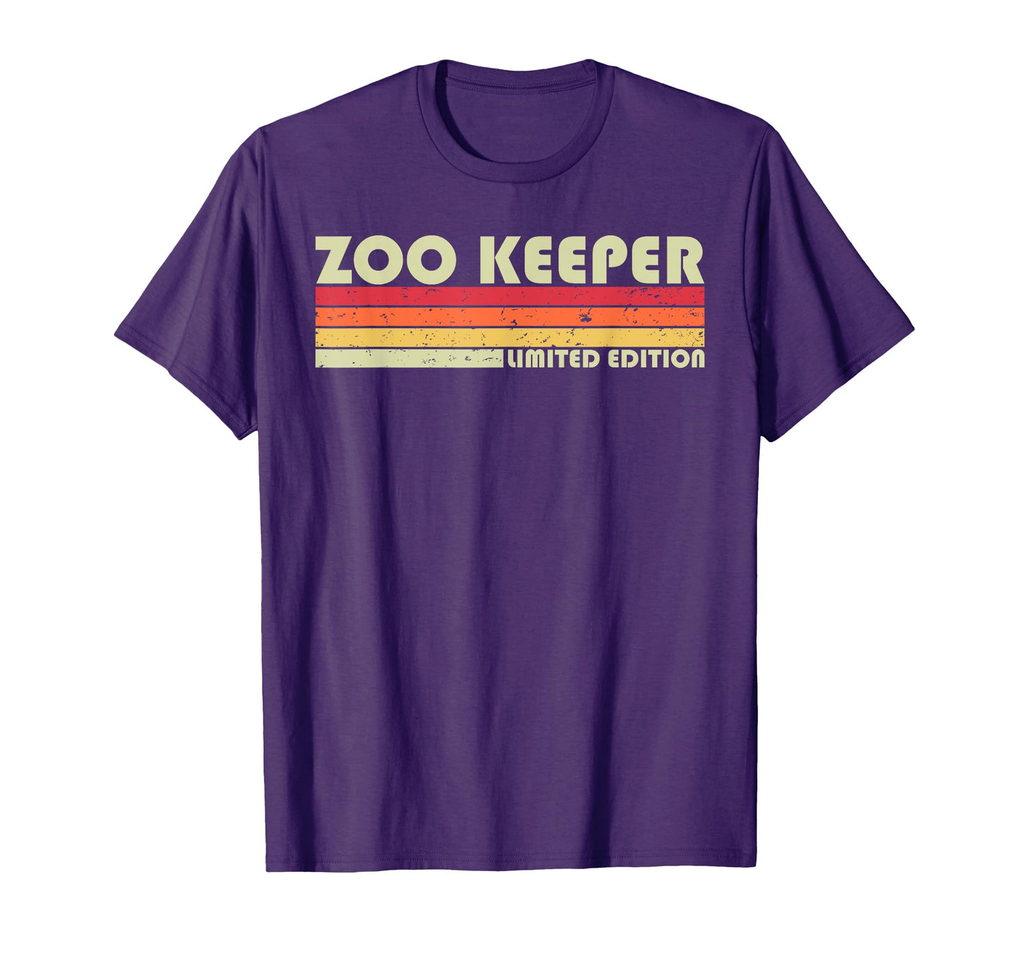 ZOO KEEPER Funny Job Title Profession Birthday Worker Idea T-Shirt