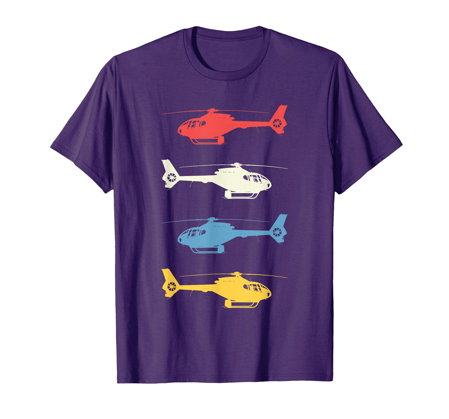 Helicopter Pilot Vintage Aviation Flying Helicopters Pilots T-Shirt