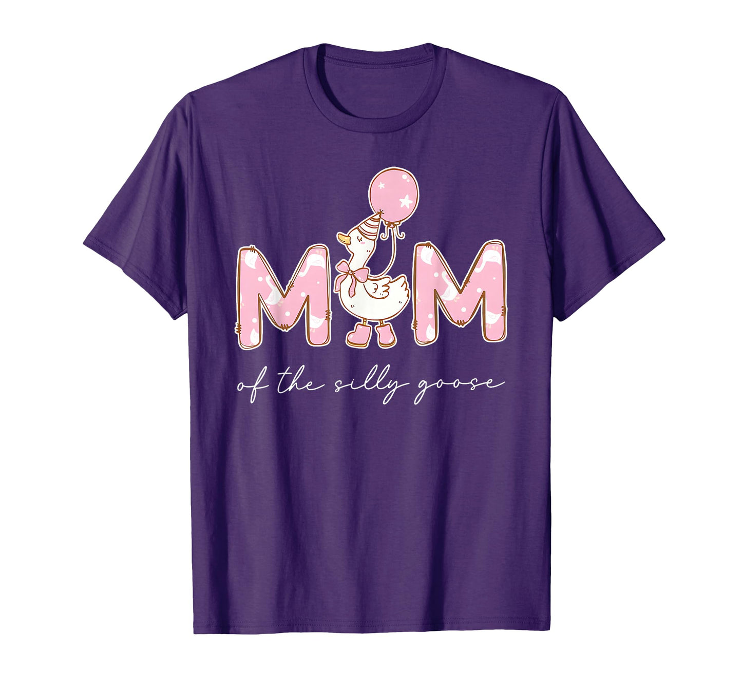 Mom of The Silly Goose Silly Goose Birthday Matching Family T-Shirt