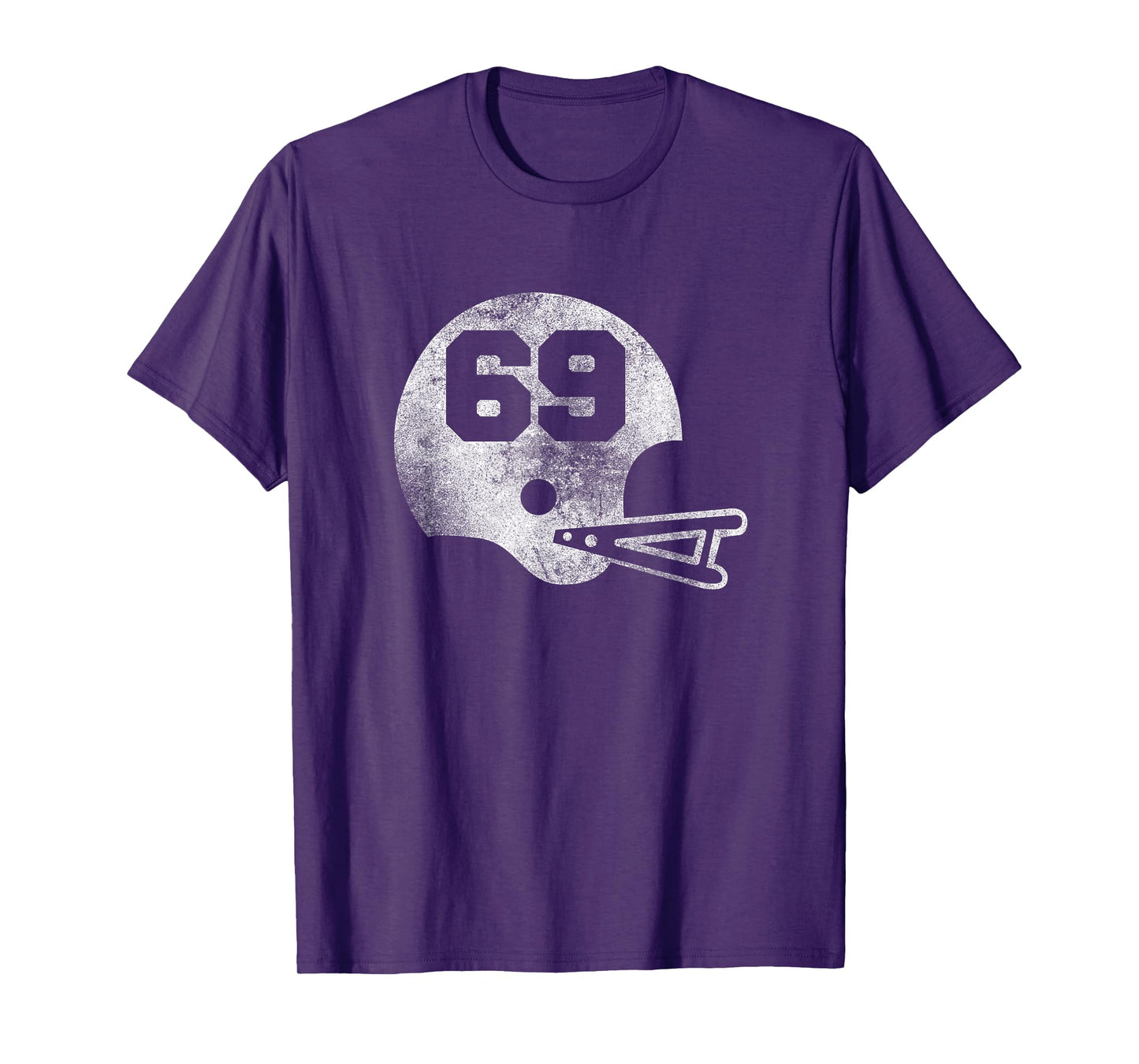 Vintage Football Jersey Number 69 T-Shirt Player Number T-Shirt