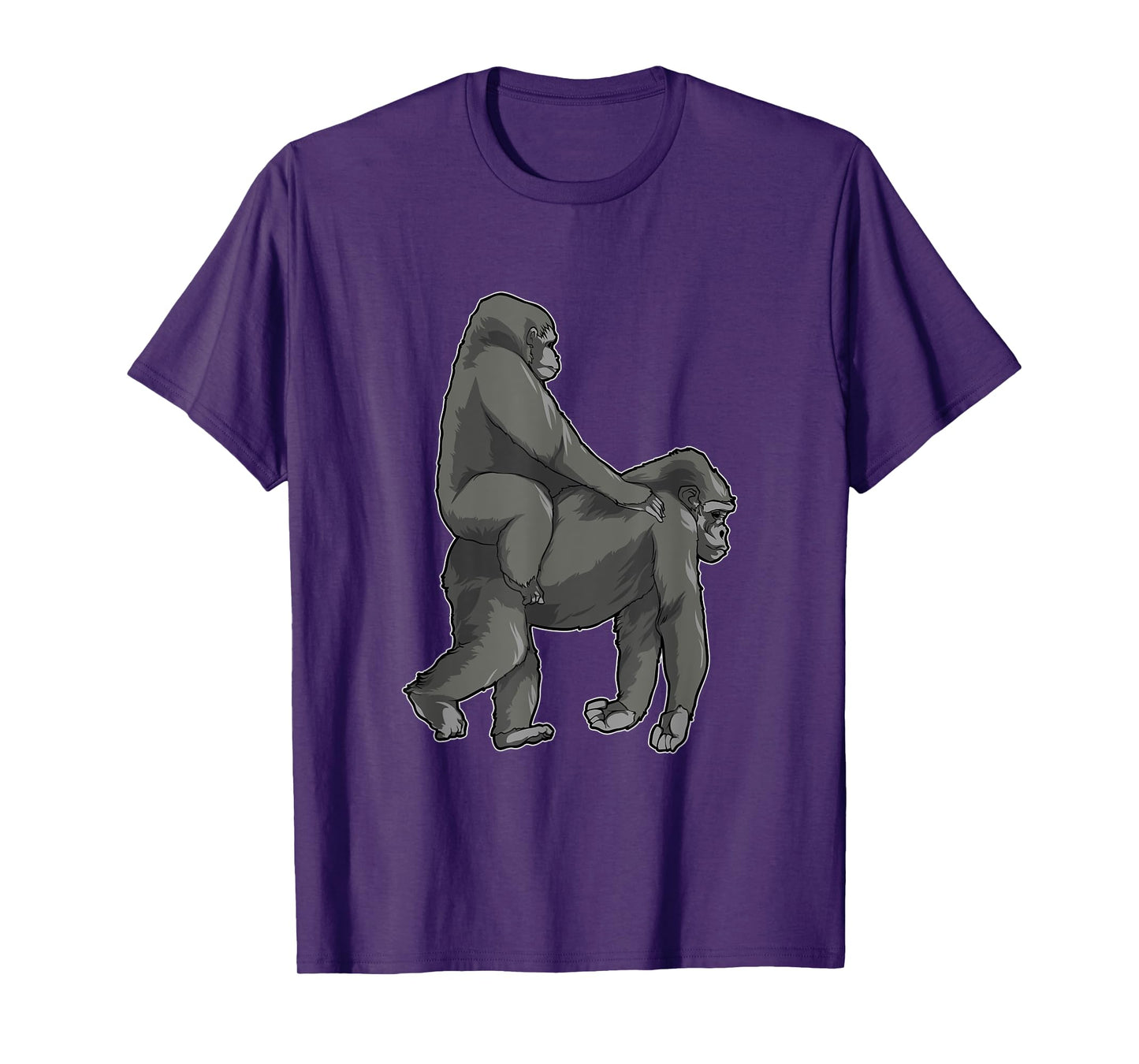 Ride Wife Gorilla Meme Funny Monkey Memes T-Shirt