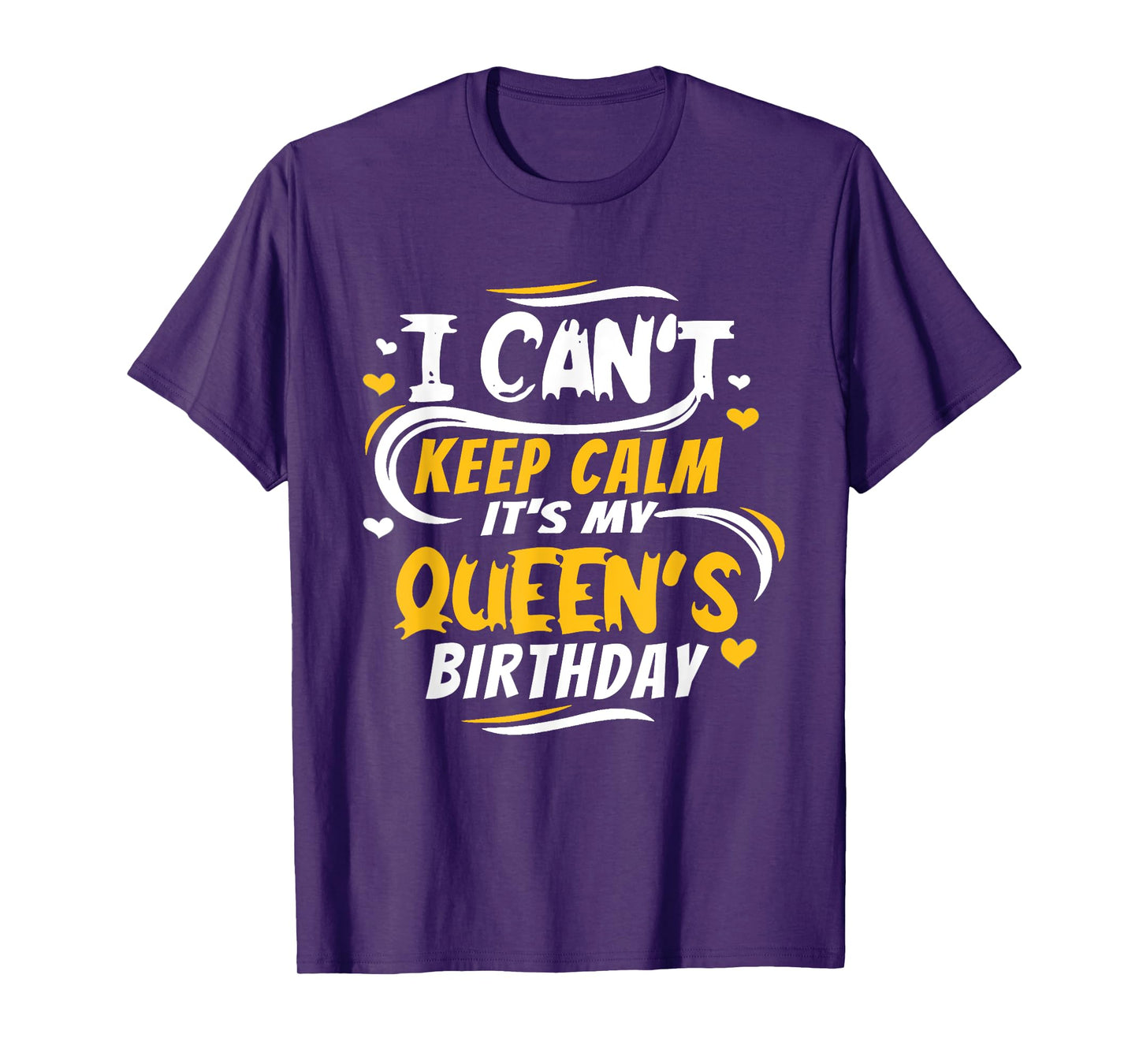 husband wife birthday shirt Gift Its My Queen's Birthday T-Shirt