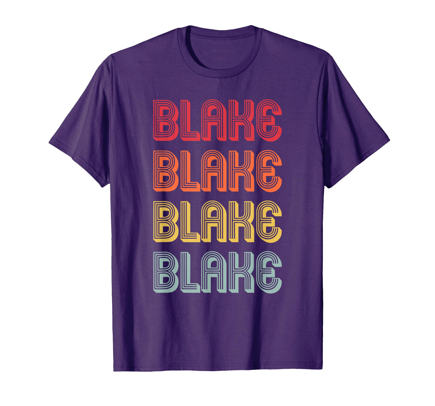 BLAKE Gift Surname Funny Retro Vintage 80s Birthday Reunion T-Shirt