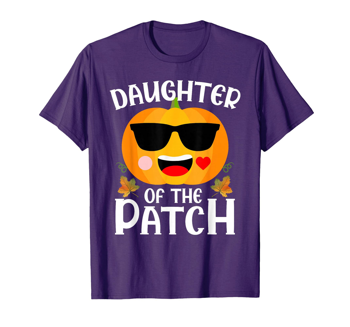 Pumpkin Daughter of The Patch Halloween Family Matching T-Shirt