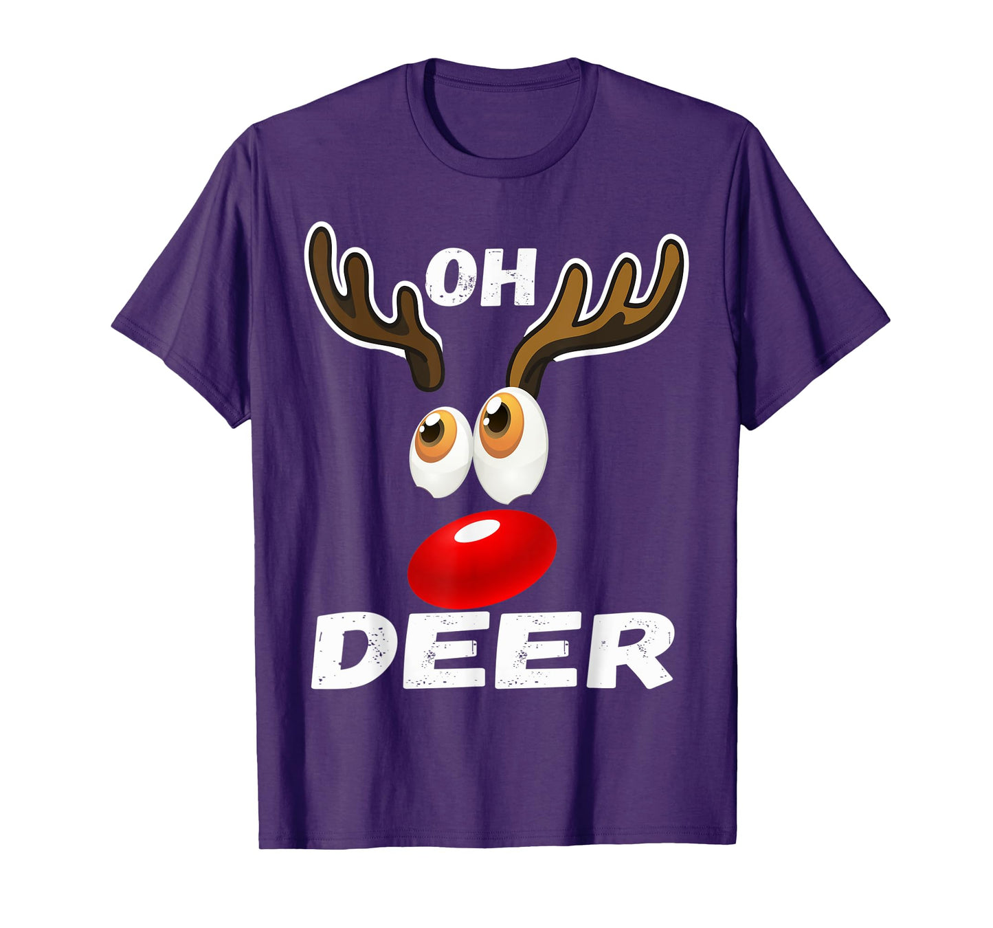 Oh Deer! Christmas Cool Deer Funny Humor Pajama Gifts T-Shirt