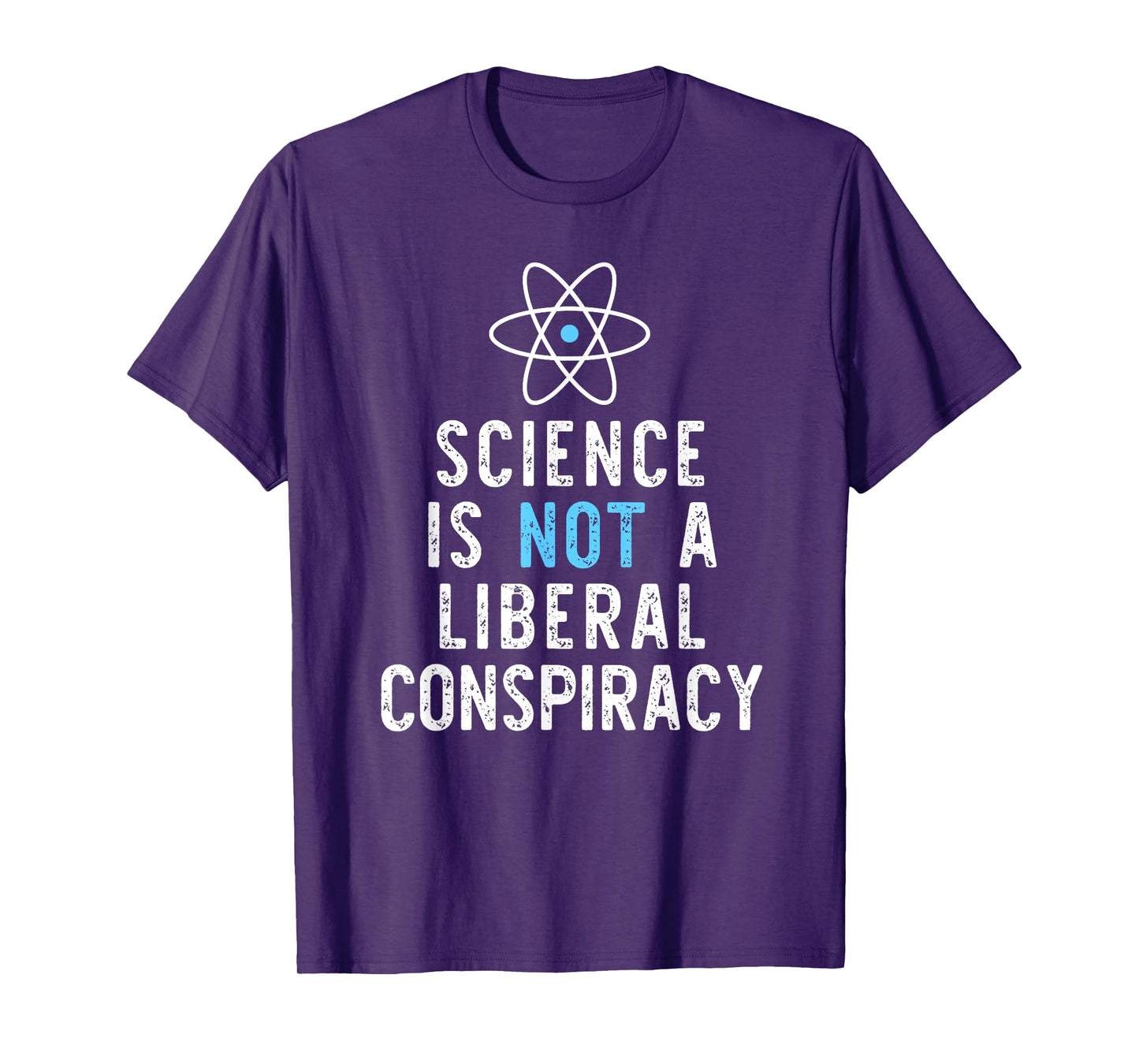 Science Is Not A Liberal Conspiracy Funny Christmas T-Shirt