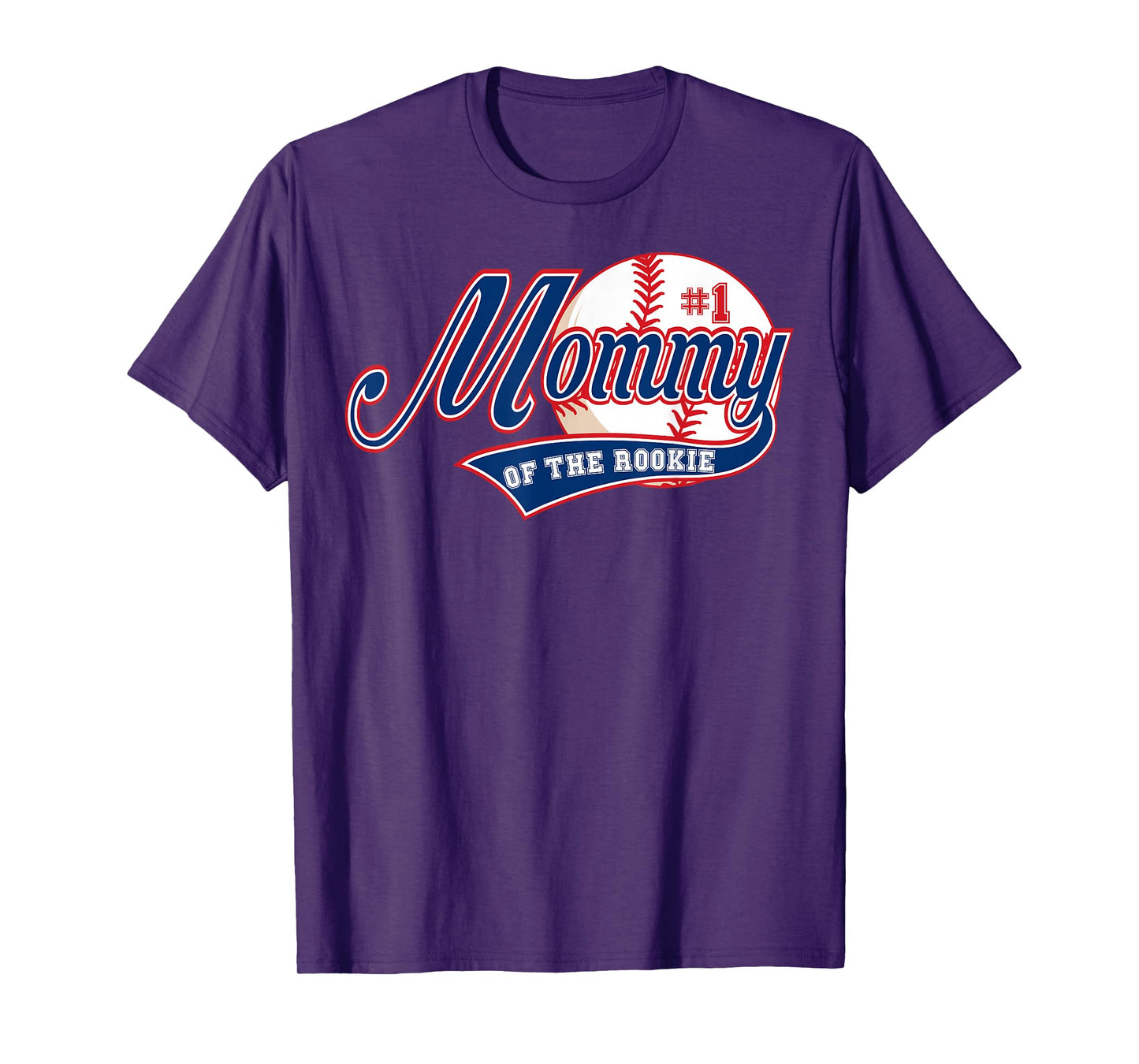 Mommy of Rookie 1st Birthday Baseball Theme Matching Party T-Shirt