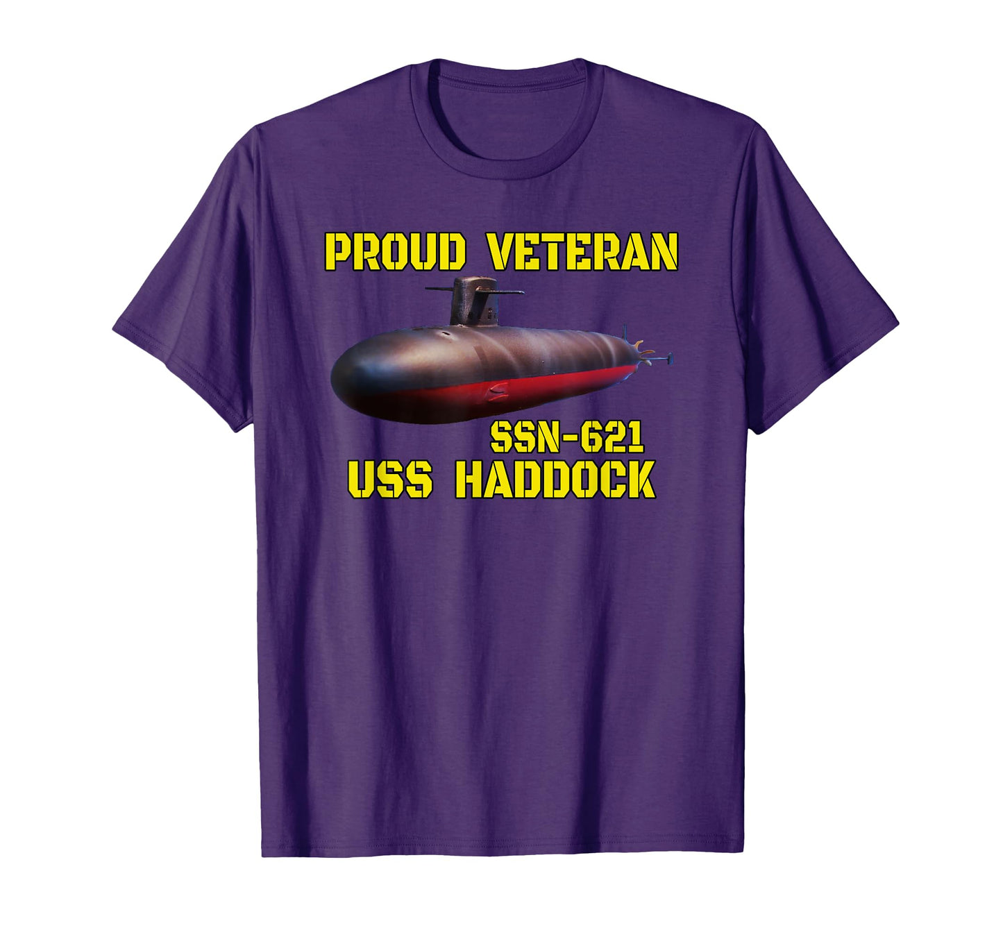 USS Haddock SSN-621 Submarine Veterans Day Father Grandpa T-Shirt