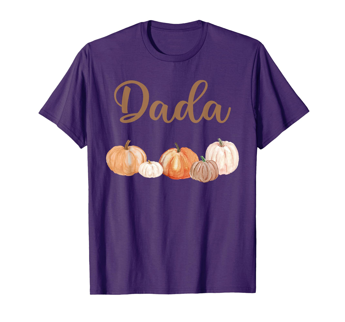 Dada of Little Pumpkin First Birthday Autumn Pumpkin T-Shirt